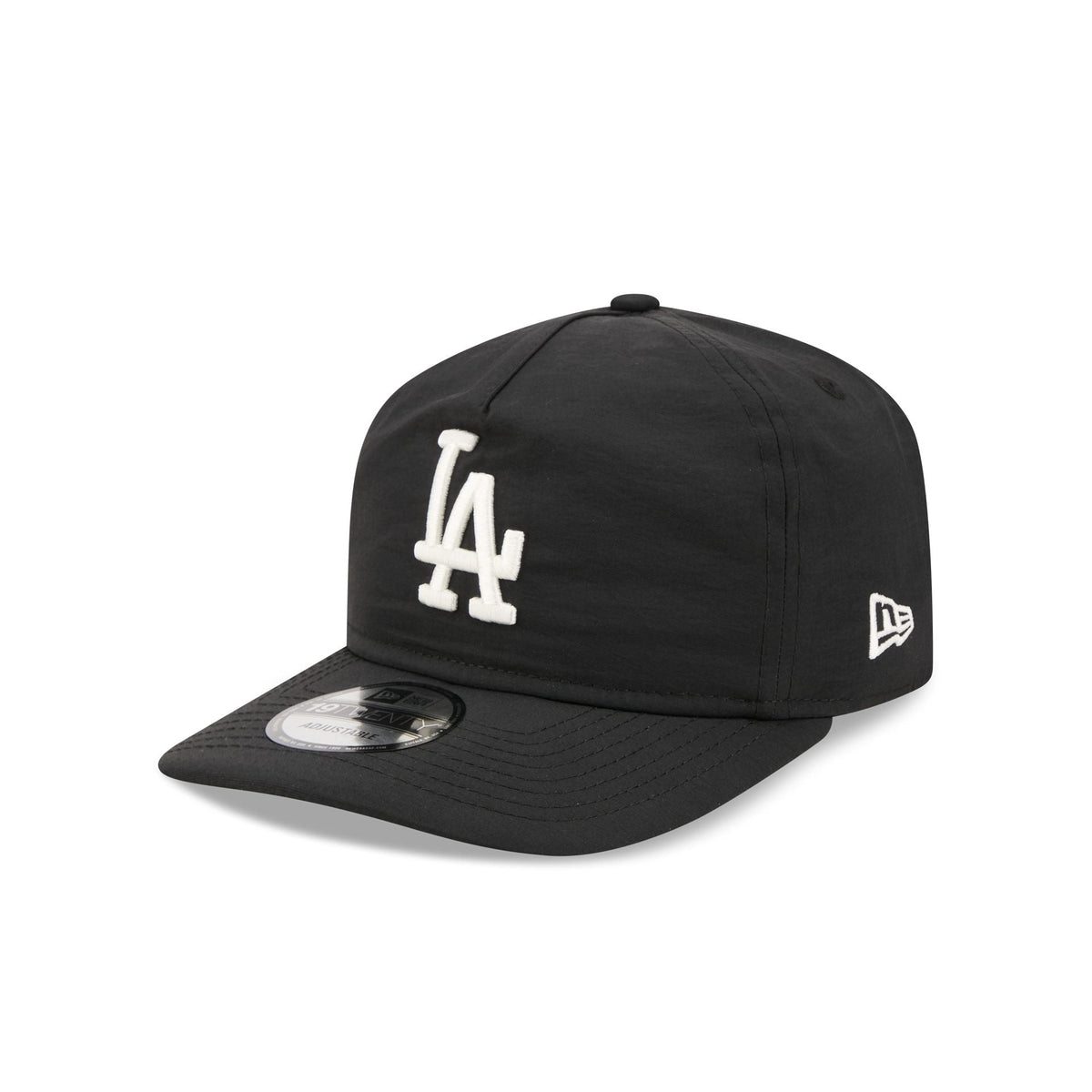 Los Angeles Dodgers Black Nylon 19TWENTY Adjustable Hat