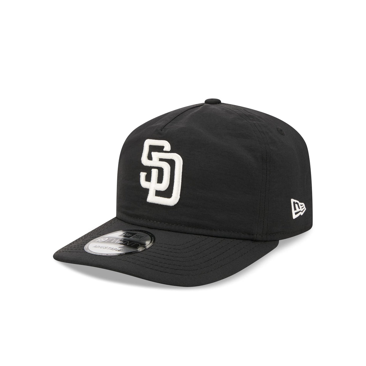 San Diego Padres Black Nylon 19TWENTY Adjustable Hat