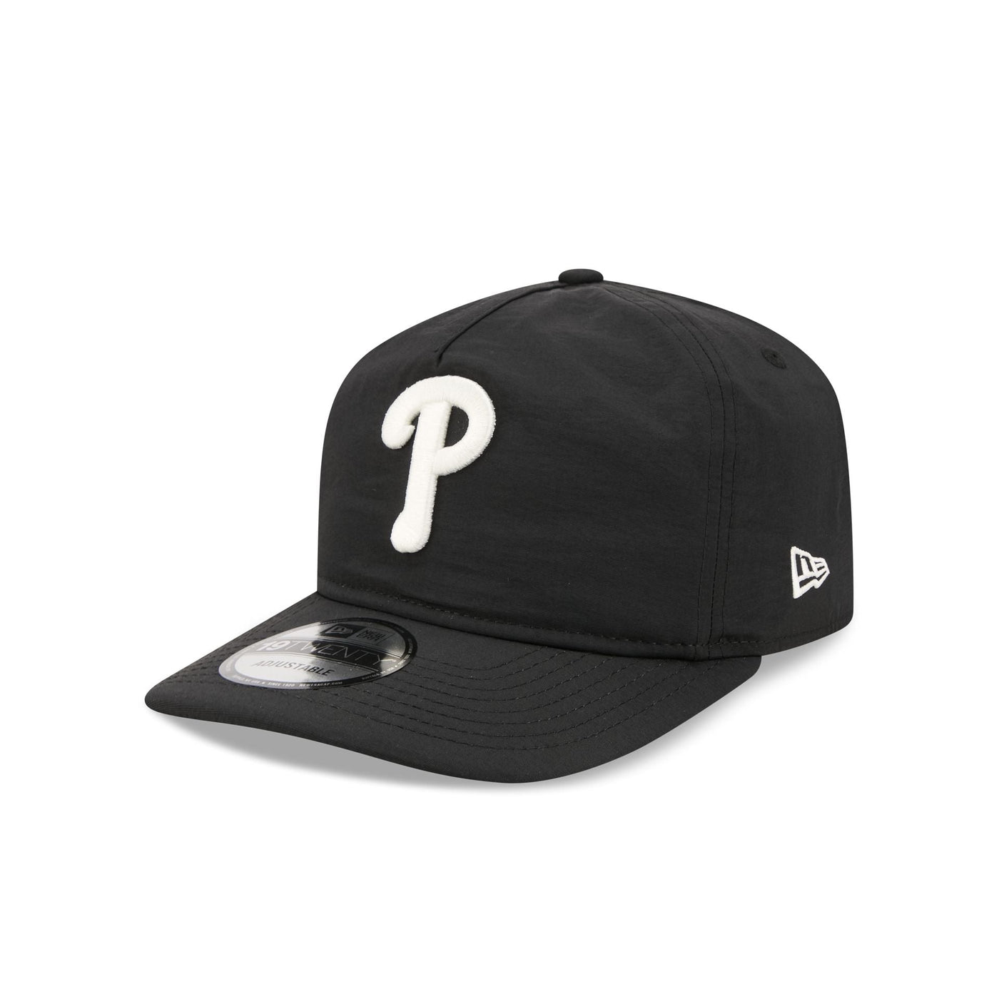 Philadelphia Phillies Black Nylon 19TWENTY Adjustable Hat