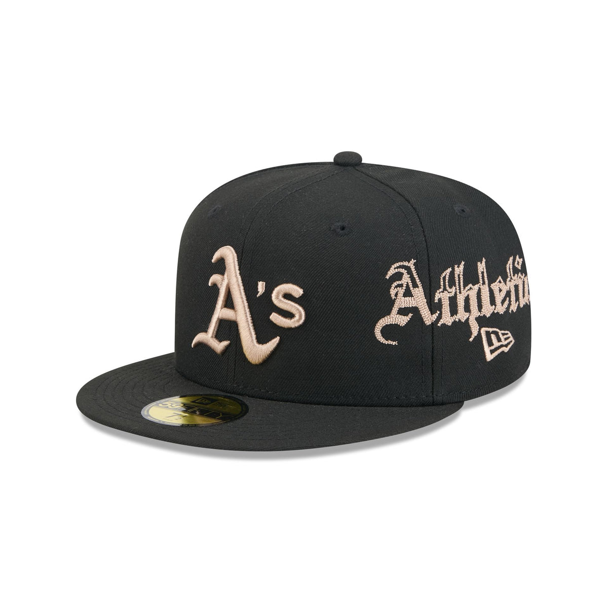 Athletics Gothic Lettering 59FIFTY Fitted Hat