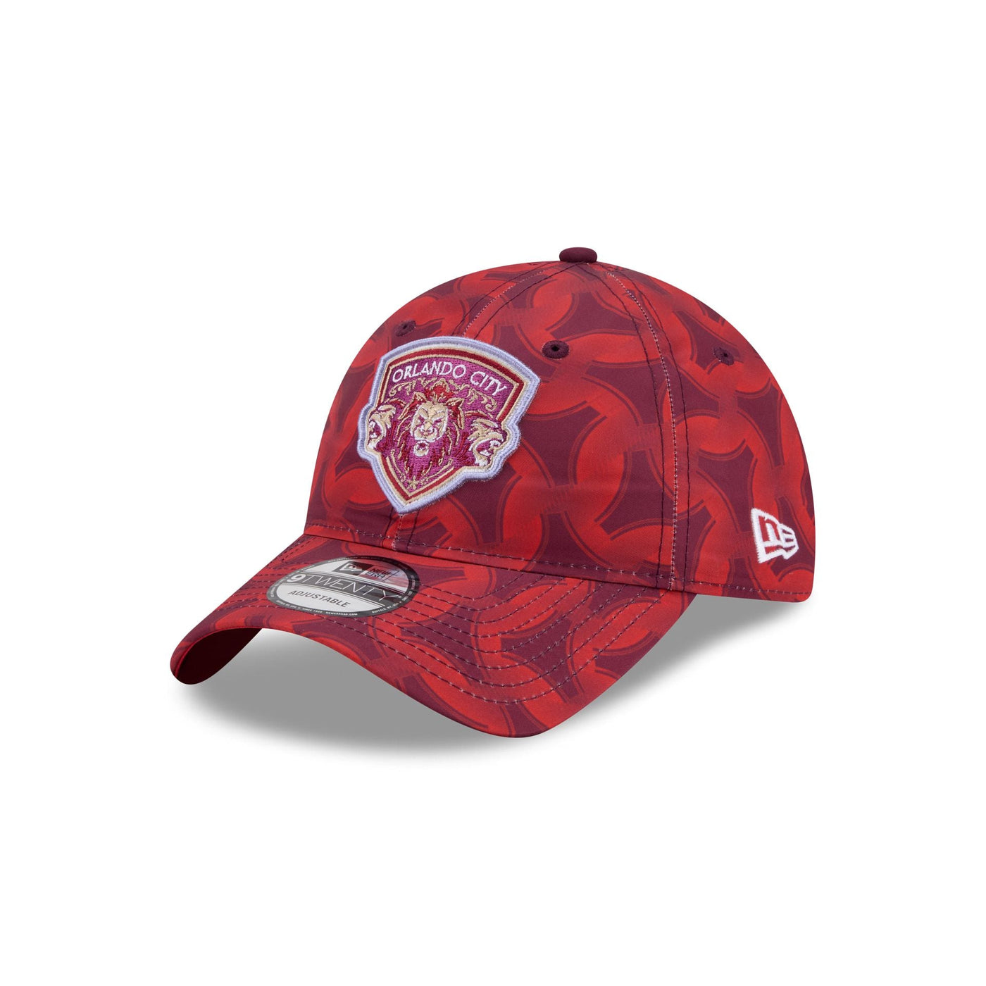 Orlando City SC 2026 Third Jersey Hook Red 9TWENTY Adjustable Hat