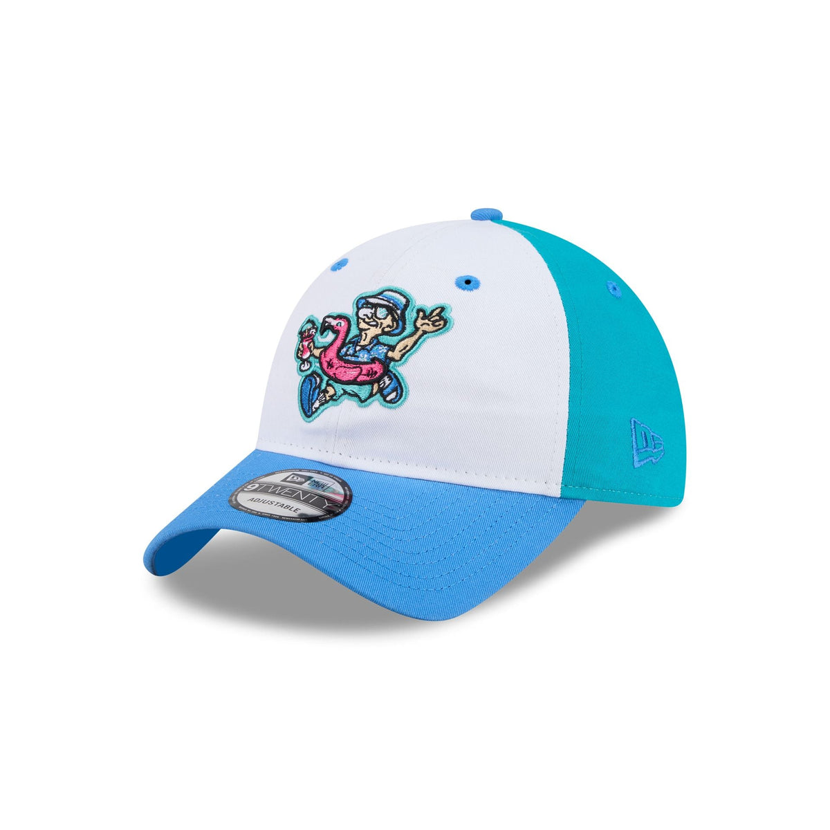 West Michigan Whitecaps Theme Night Teal 9TWENTY Adjustable Hat