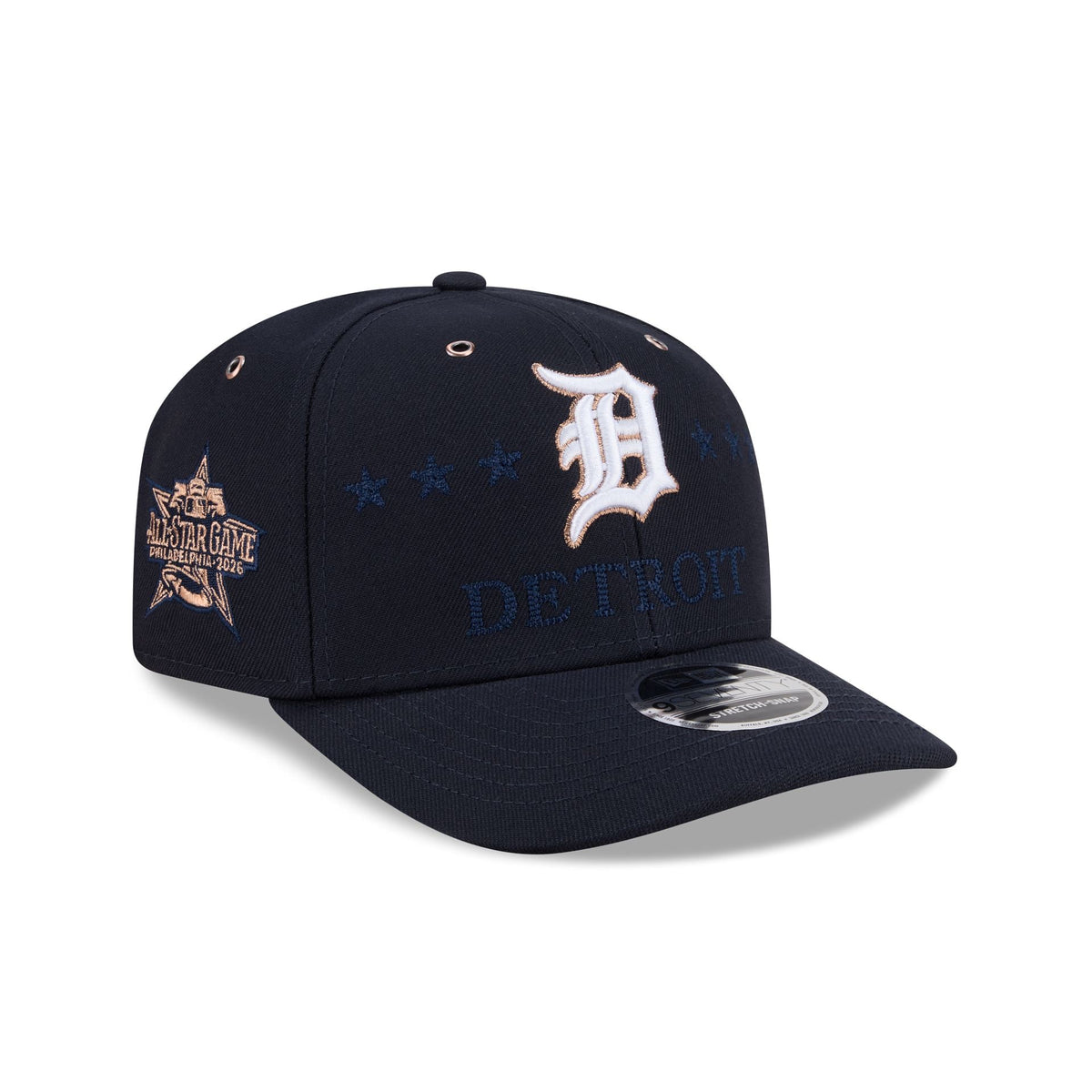 Detroit Tigers 2026 All-Star Game 9SEVENTY Stretch-Snap Hat