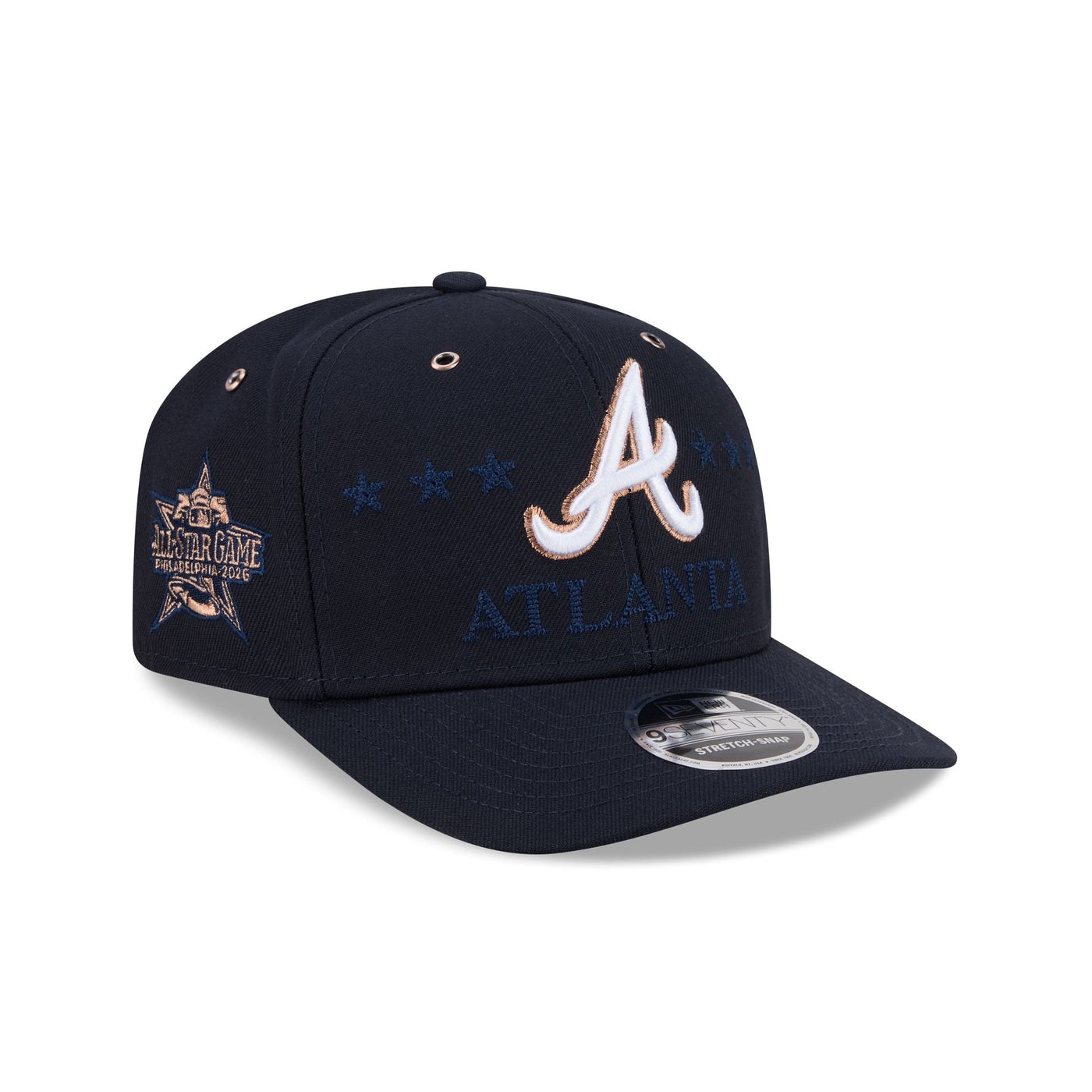 Atlanta Braves 2026 All-Star Game 9SEVENTY Stretch-Snap Hat