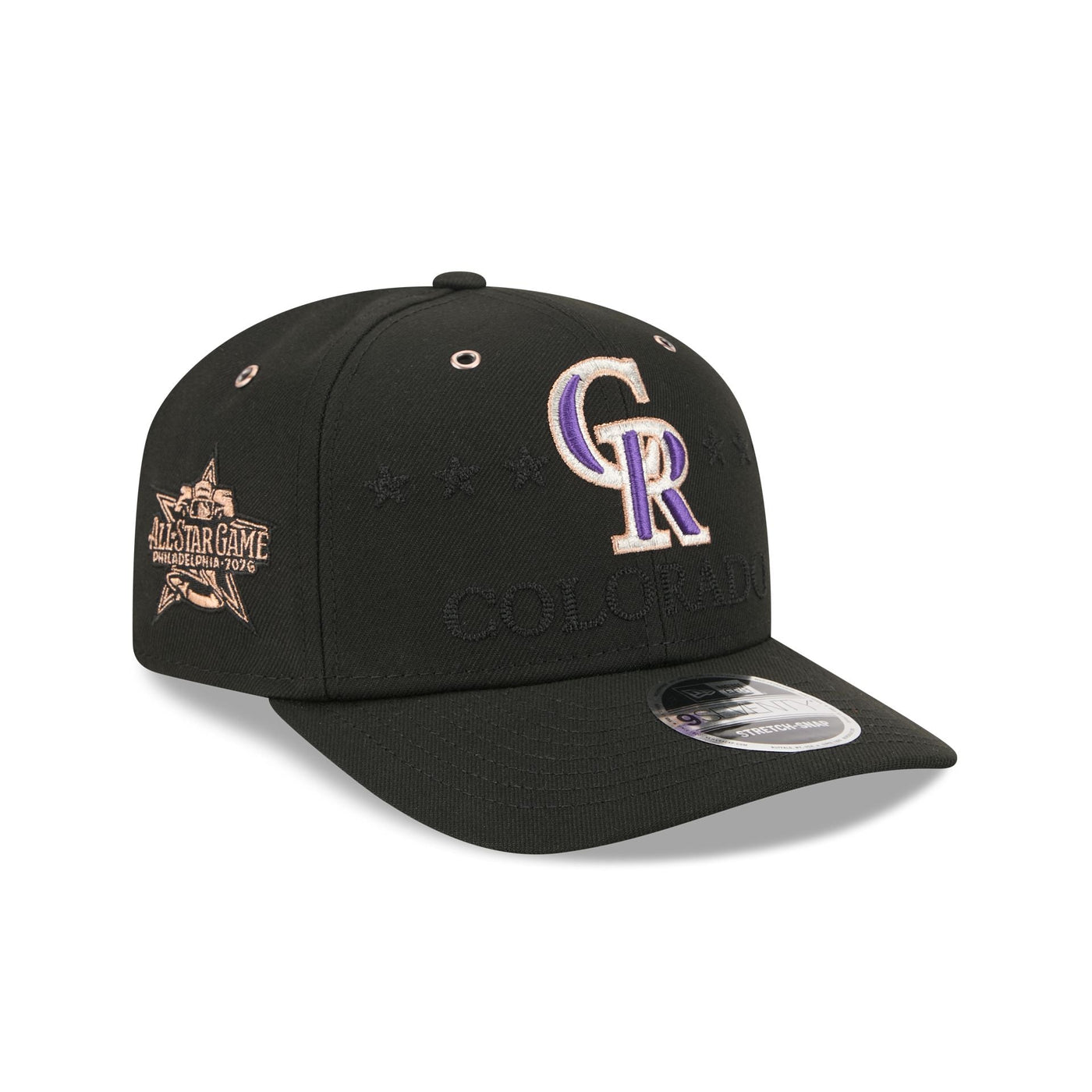 Colorado Rockies 2026 All-Star Game 9SEVENTY Stretch-Snap Hat