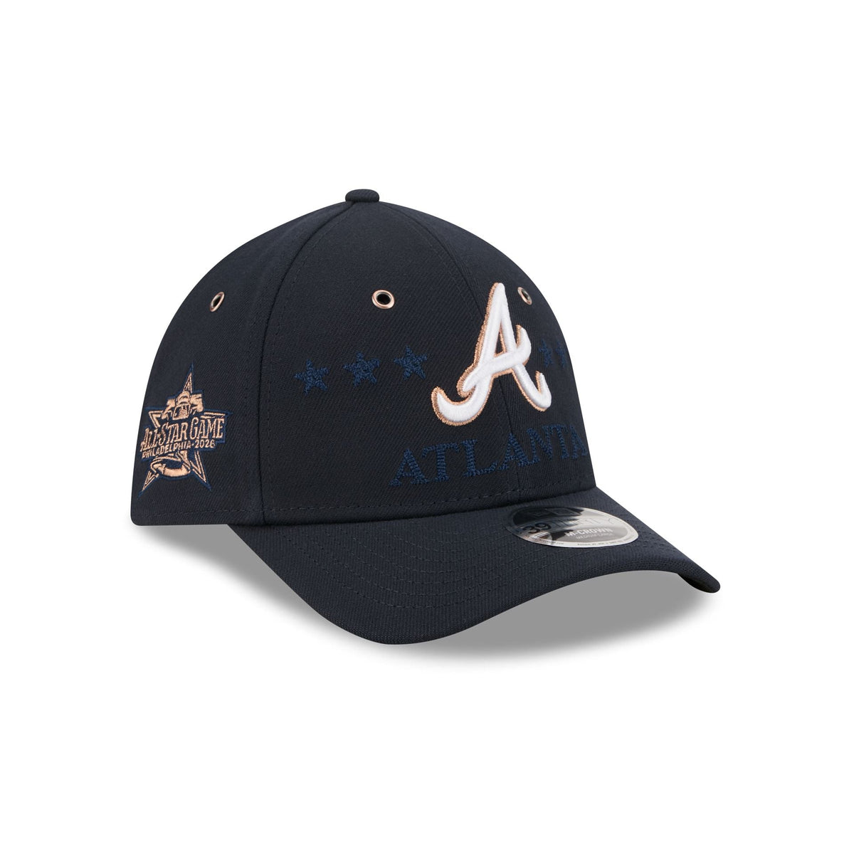 Atlanta Braves 2026 All-Star Game 39THIRTY M-Crown Stretch Fit Hat