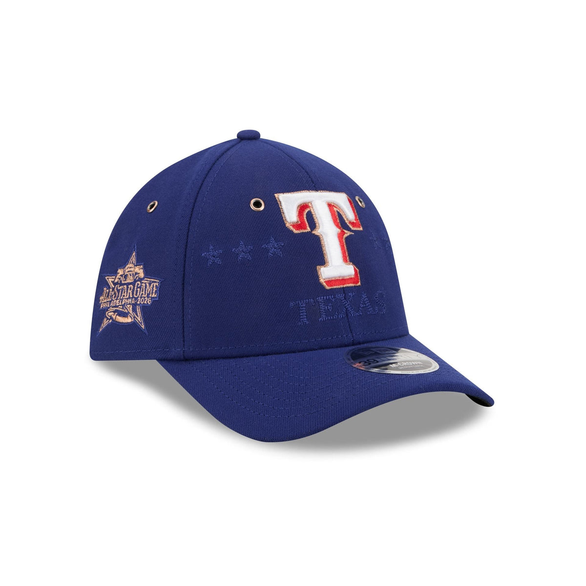 Texas Rangers 2026 All-Star Game 39THIRTY M-Crown Stretch Fit Hat