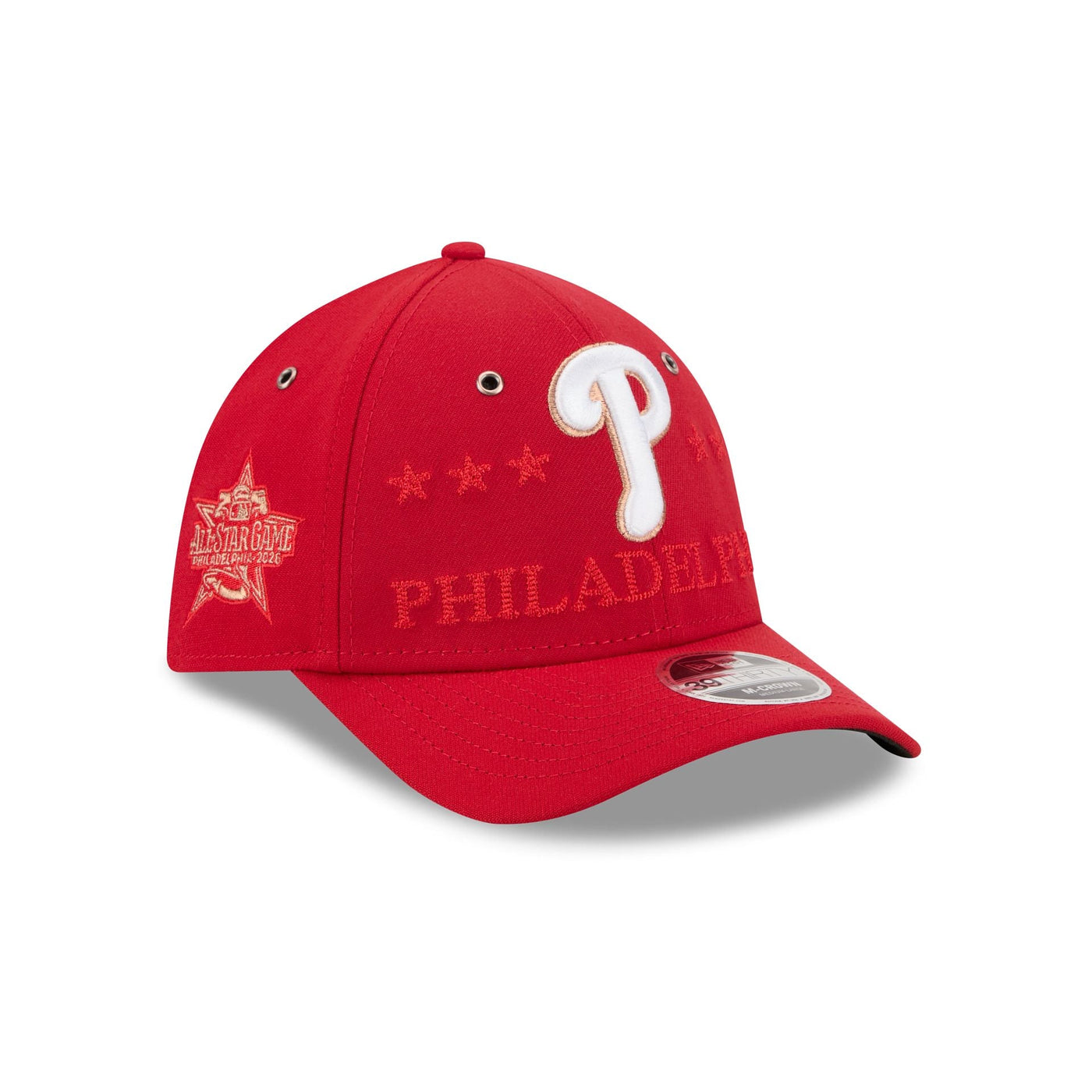 Philadelphia Phillies 2026 All-Star Game 39THIRTY M-Crown Stretch Fit Hat