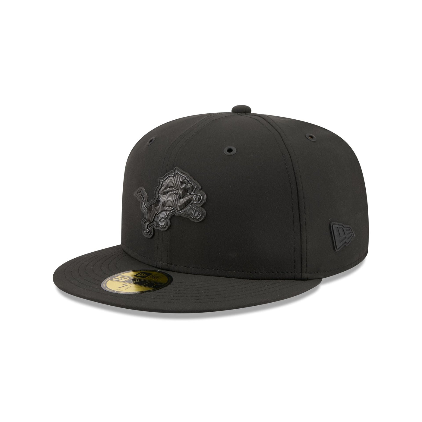Detroit Lions 2026 Sideline Black 59FIFTY Fitted Hat