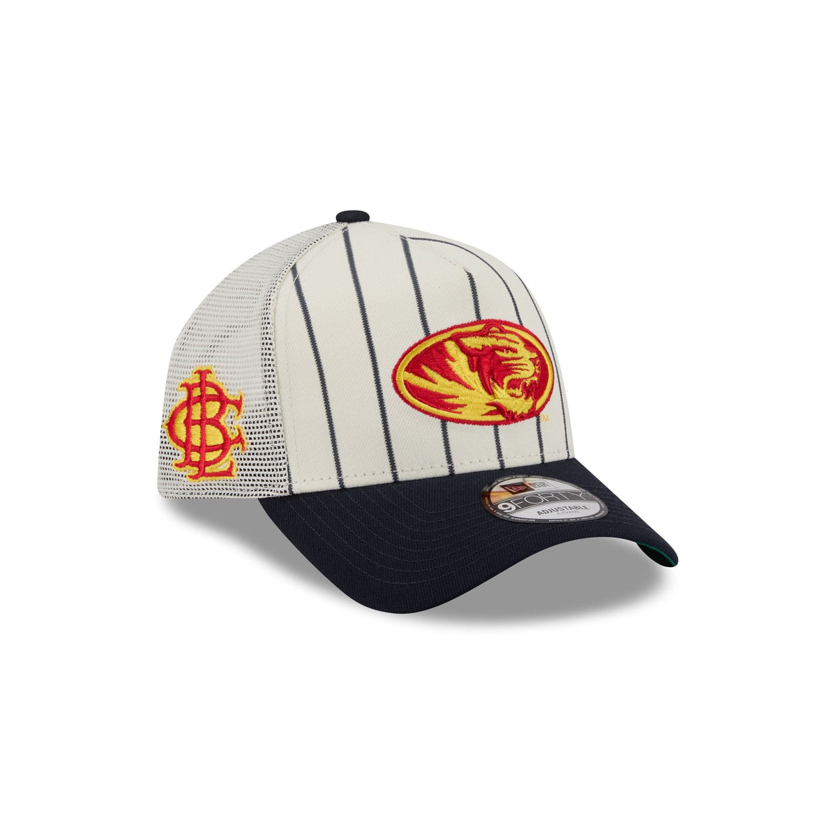 Big League Chew® x Missouri Tigers Pinstripe 9FORTY A-Frame Trucker Hat