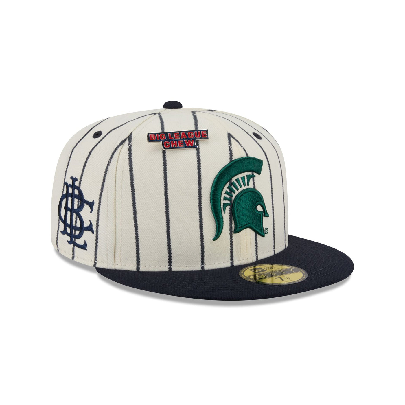Big League Chew® x Michigan State Spartans Pinstripe 59FIFTY Fitted Hat