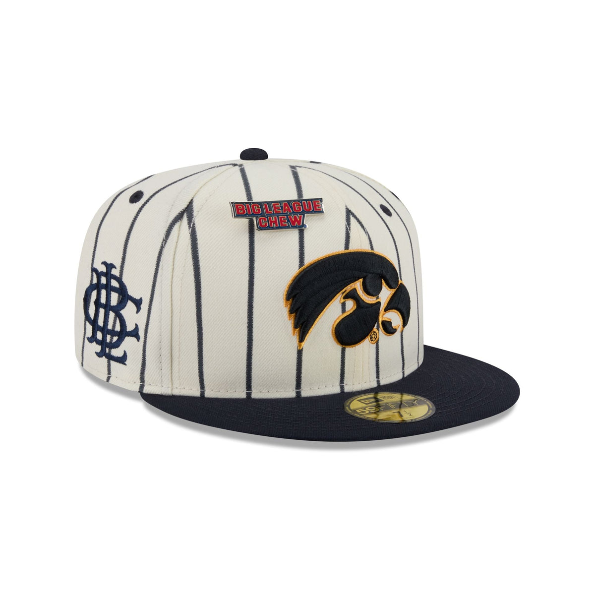 Big League Chew® x Iowa Hawkeyes Pinstripe 59FIFTY Fitted Hat