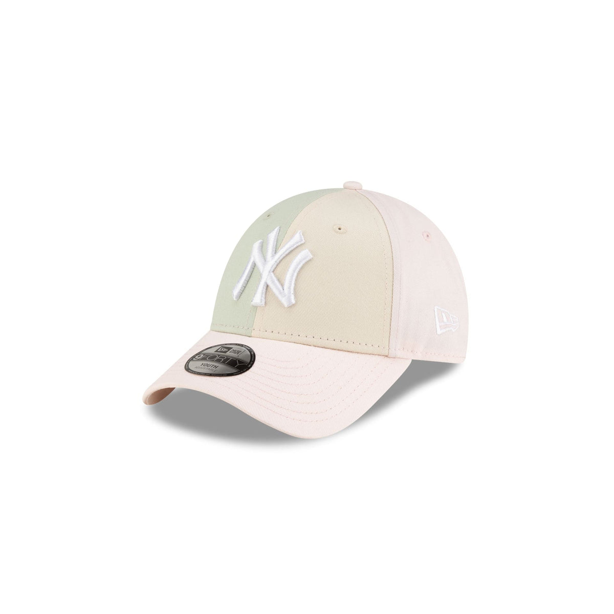 New York Yankees Kids Green Colorblock 9FORTY Adjustable Hat