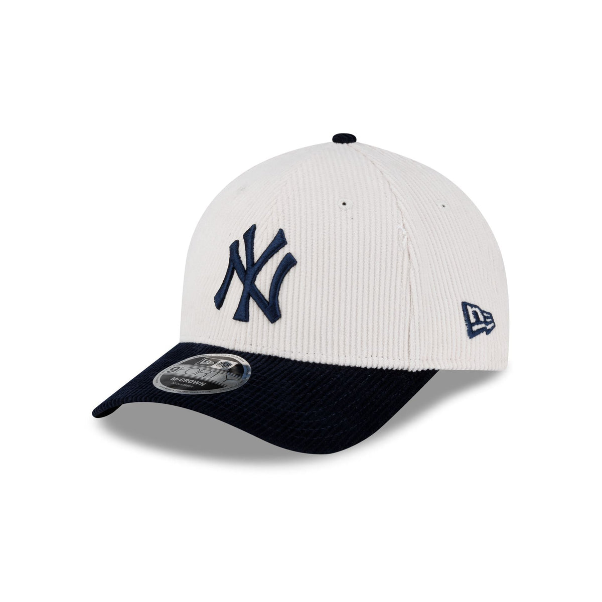 New York Yankees Stone Navy Corduroy 9FORTY M-Crown Adjustable Hat