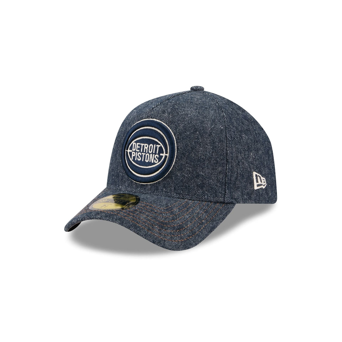 Detroit Pistons Denim 59FORTY A-Frame Fitted Hat