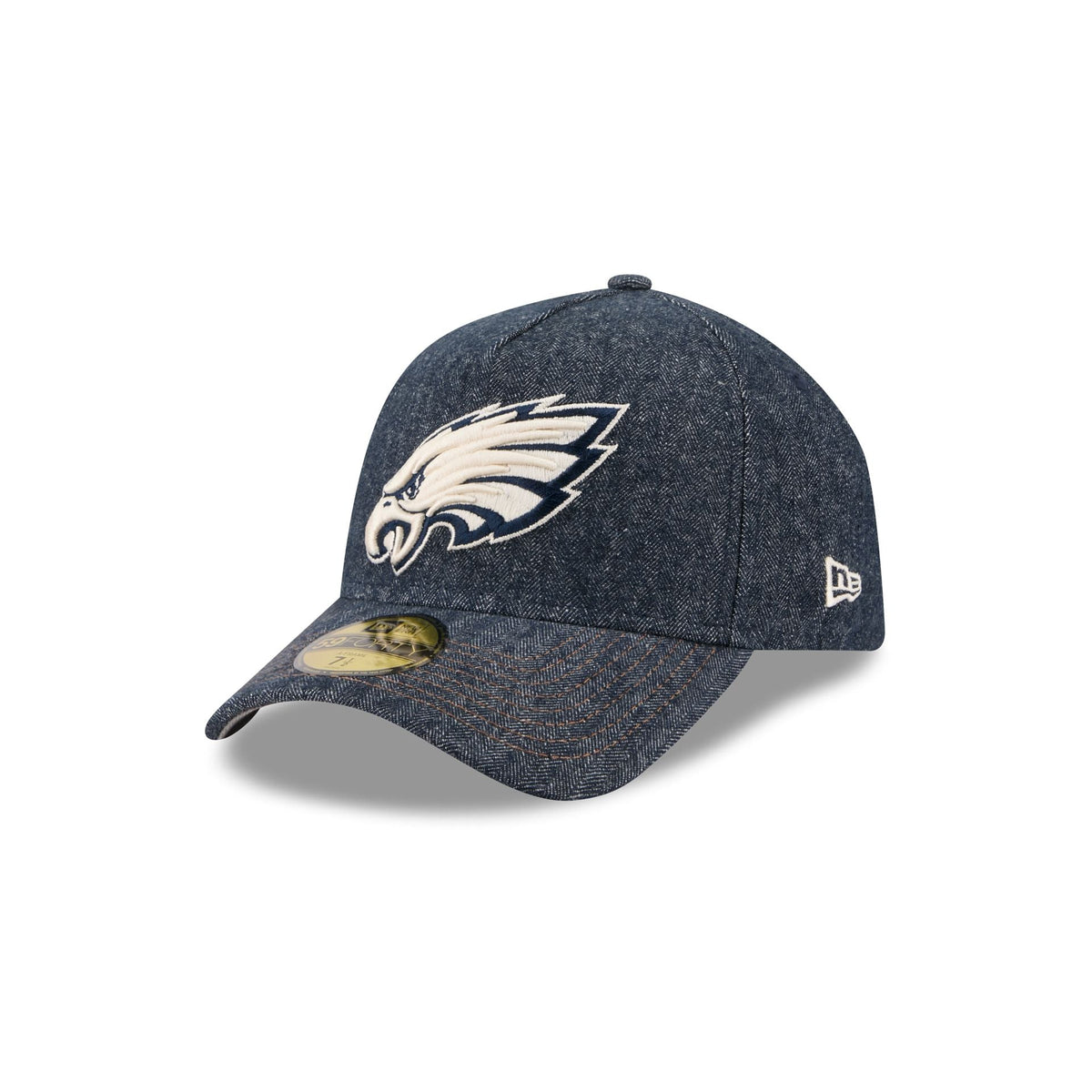 Philadelphia Eagles Denim 59FORTY A-Frame Fitted Hat