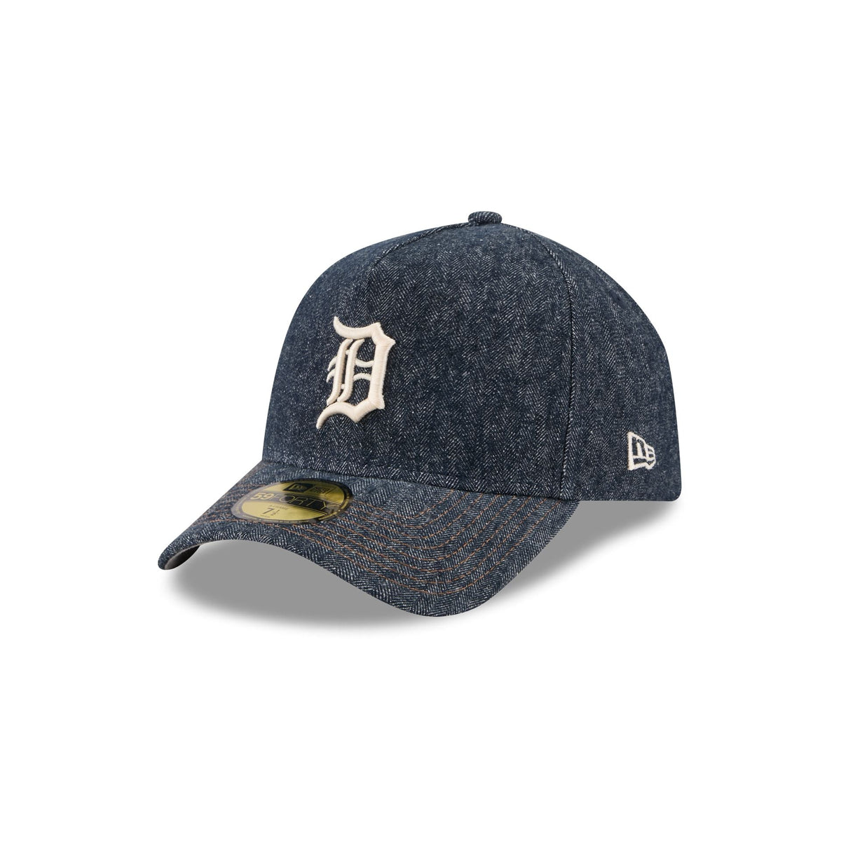 Detroit Tigers Denim 59FORTY A-Frame Fitted Hat
