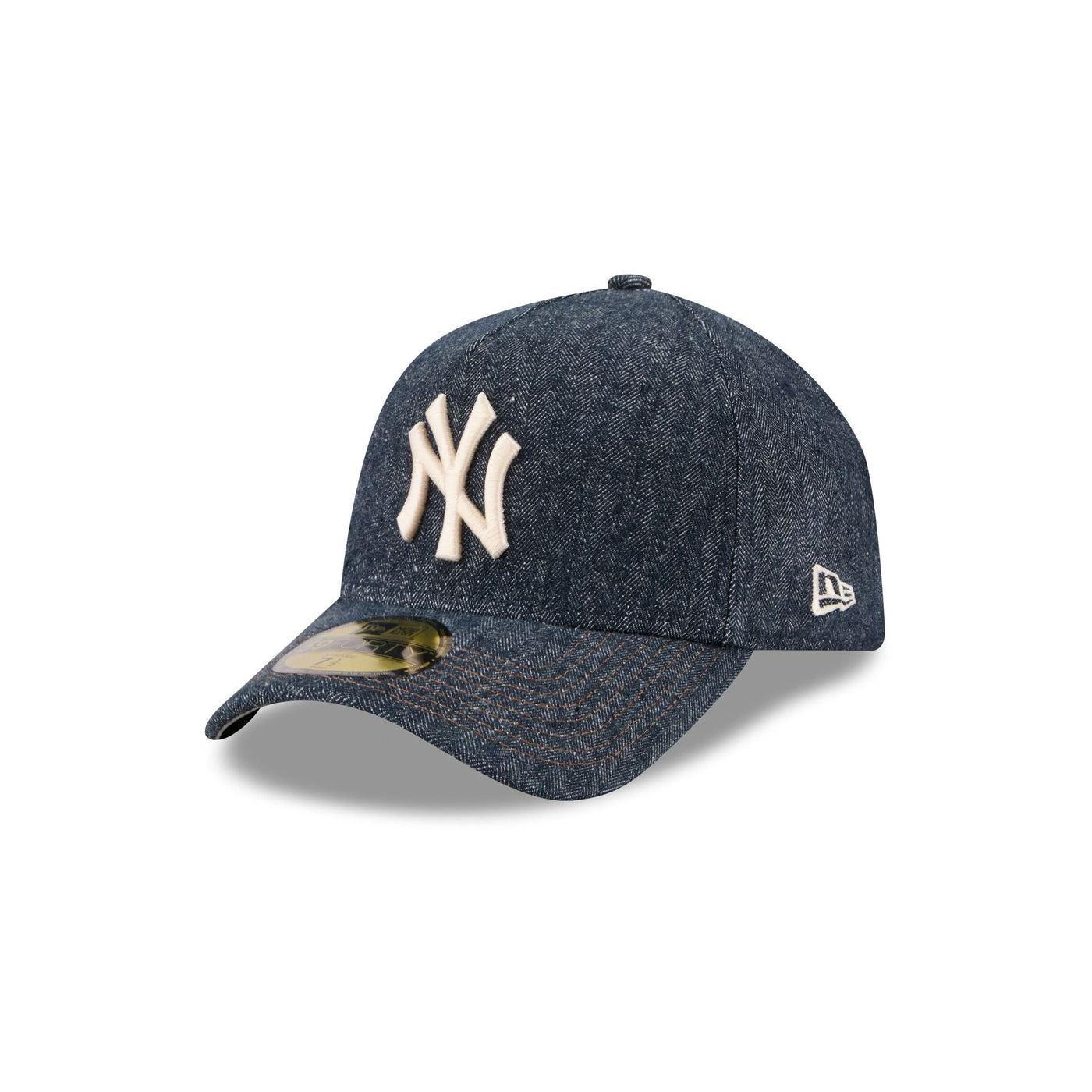 New York Yankees Denim 59FORTY A-Frame Fitted Hat