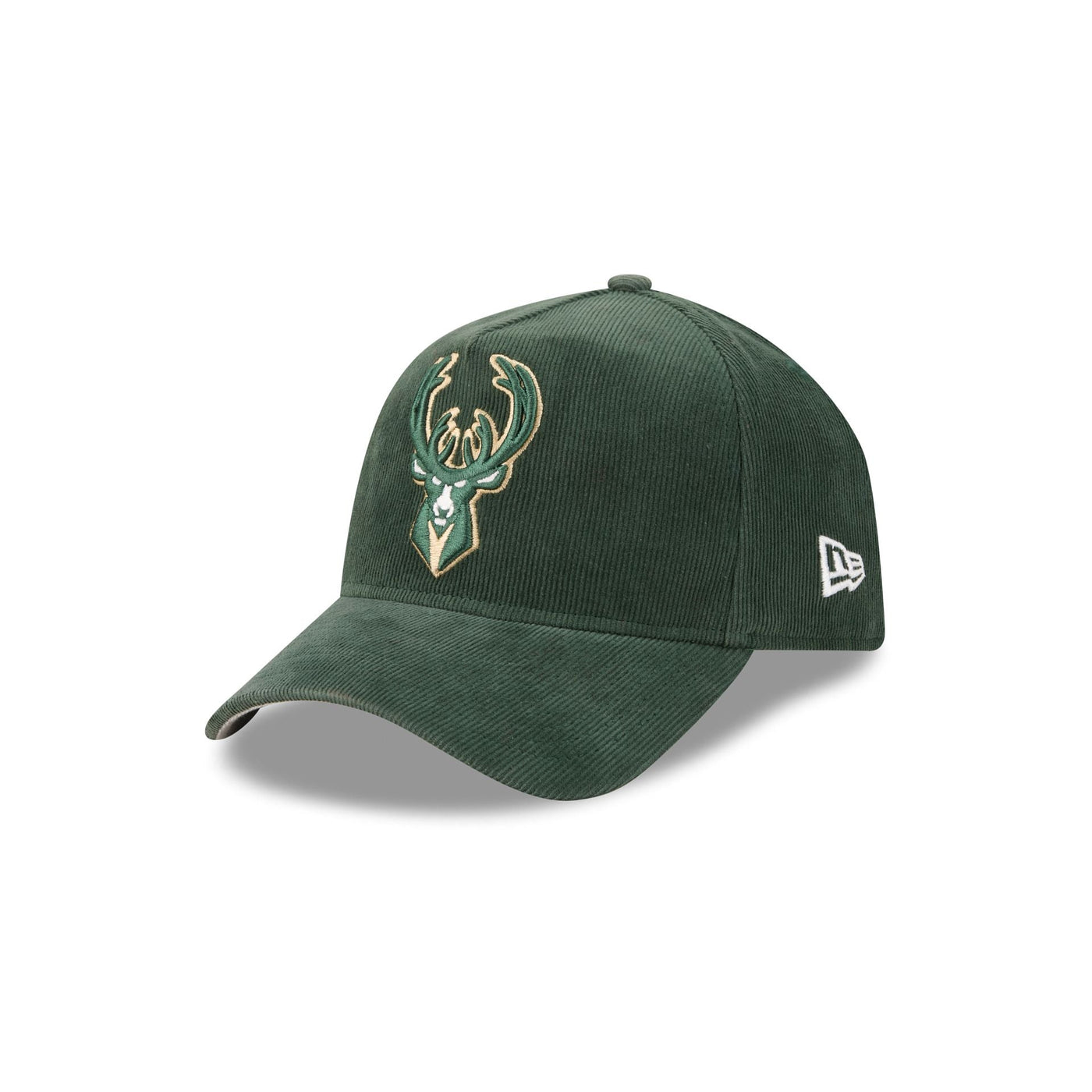 Milwaukee Bucks Corduroy Wale 59FORTY A-Frame Fitted Hat