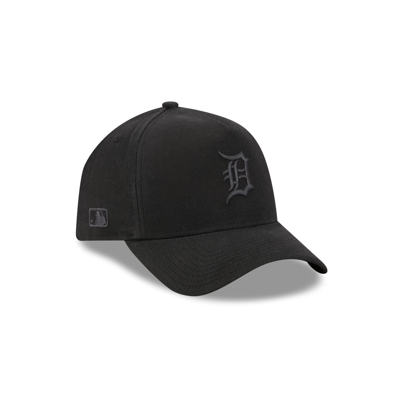 Detroit Tigers Waxed Canvas Black 59FORTY A-Frame Fitted Hat
