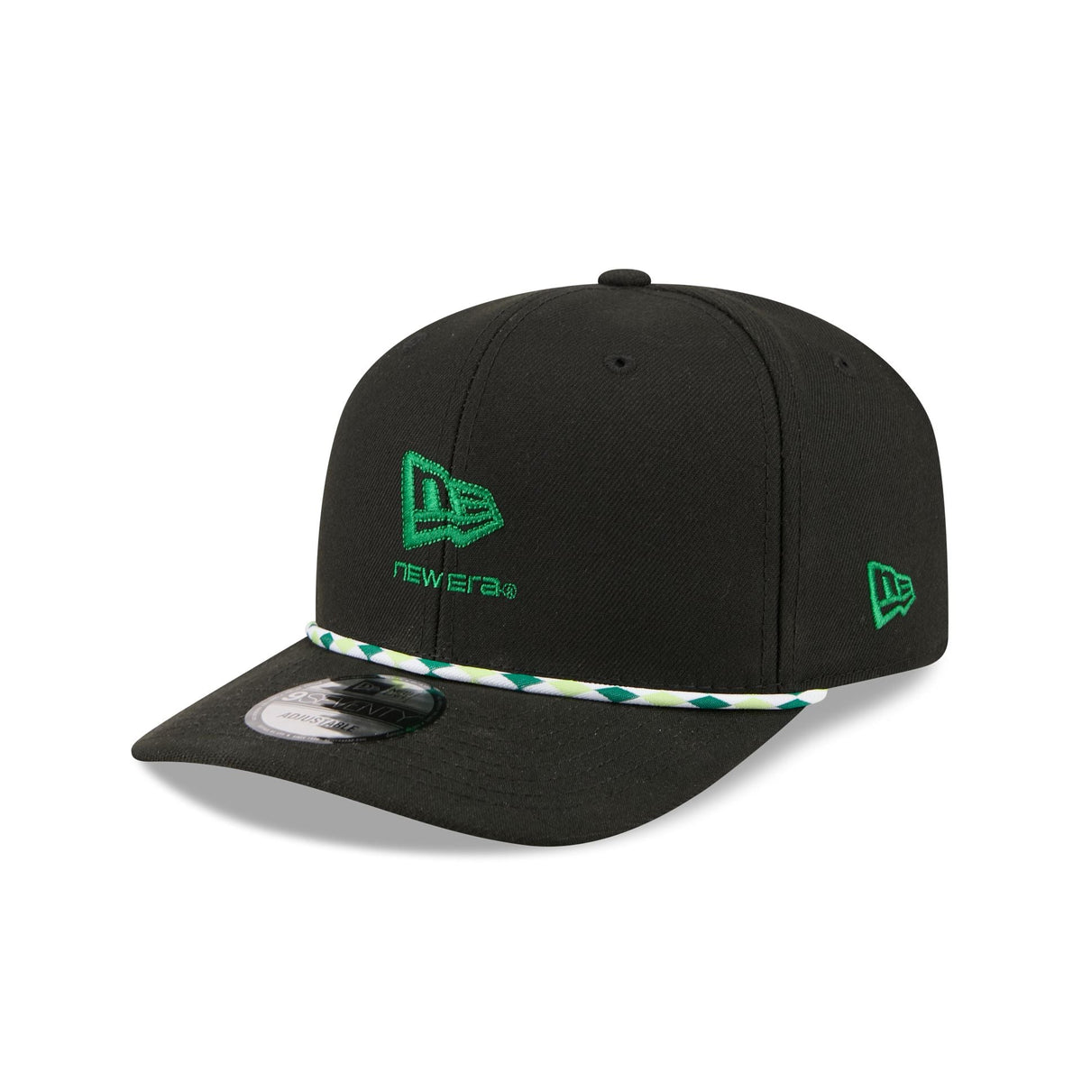 New Era Cap Multicolor Rope Black 9SEVENTY Stretch-Snap Hat
