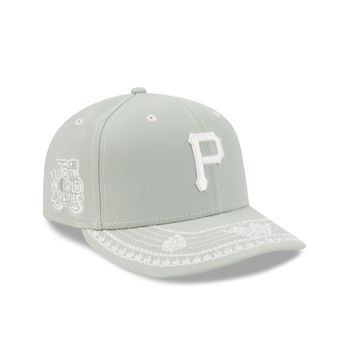 Pittsburgh Pirates Everest Green Stitched 59FIFTY Fitted Hat