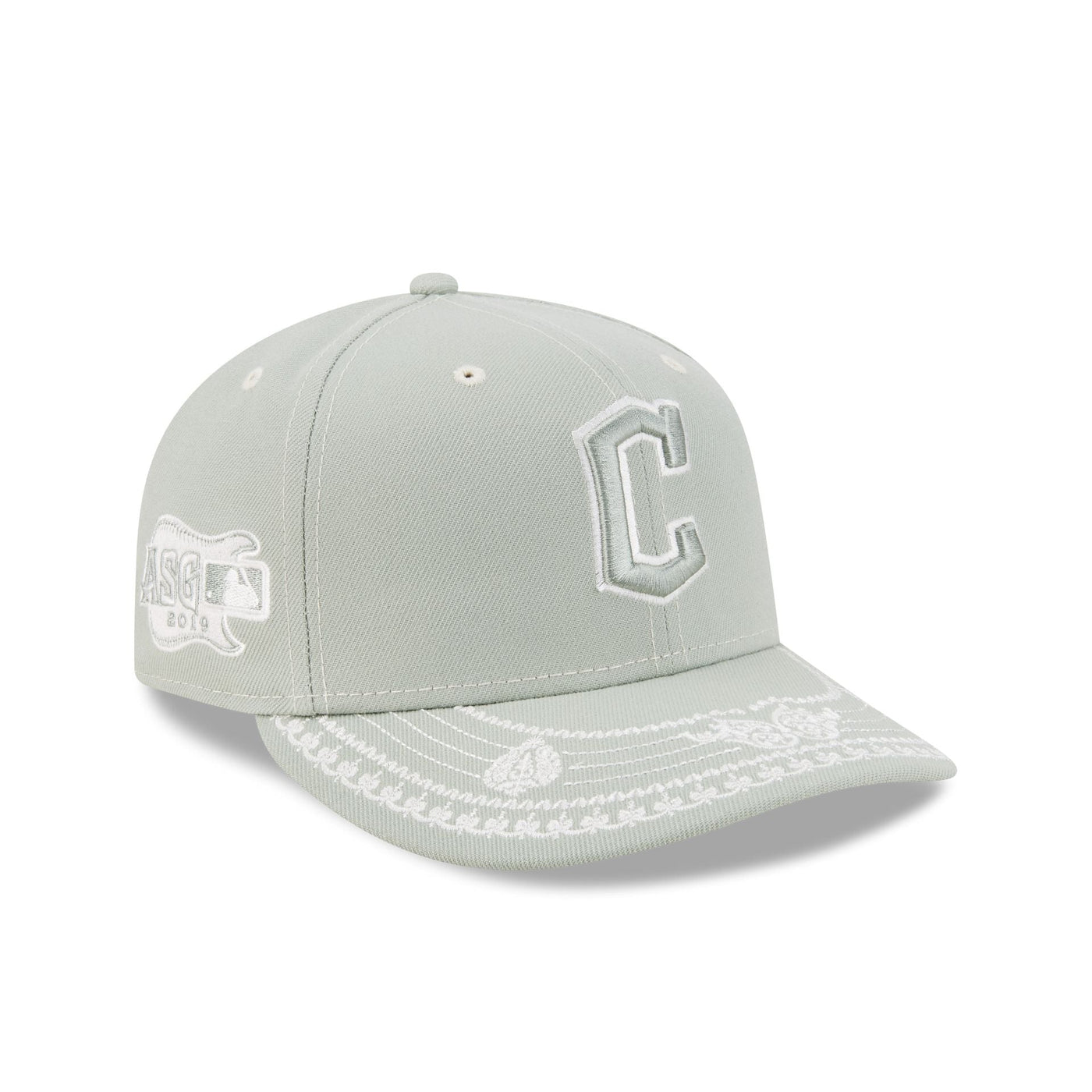 Cleveland Guardians Everest Green Stitched 59FIFTY Fitted Hat