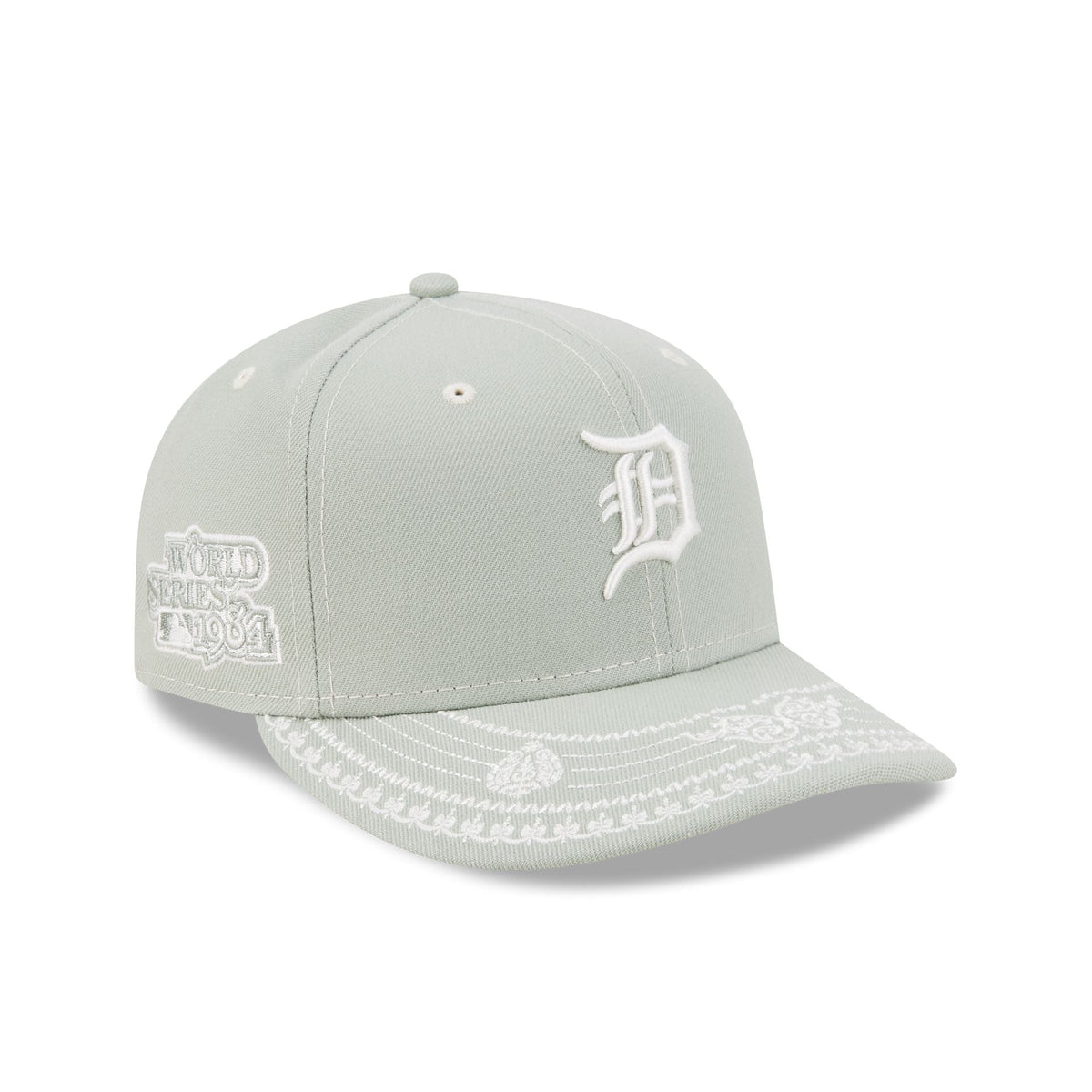 Detroit Tigers Everest Green Stitched 59FIFTY Fitted Hat