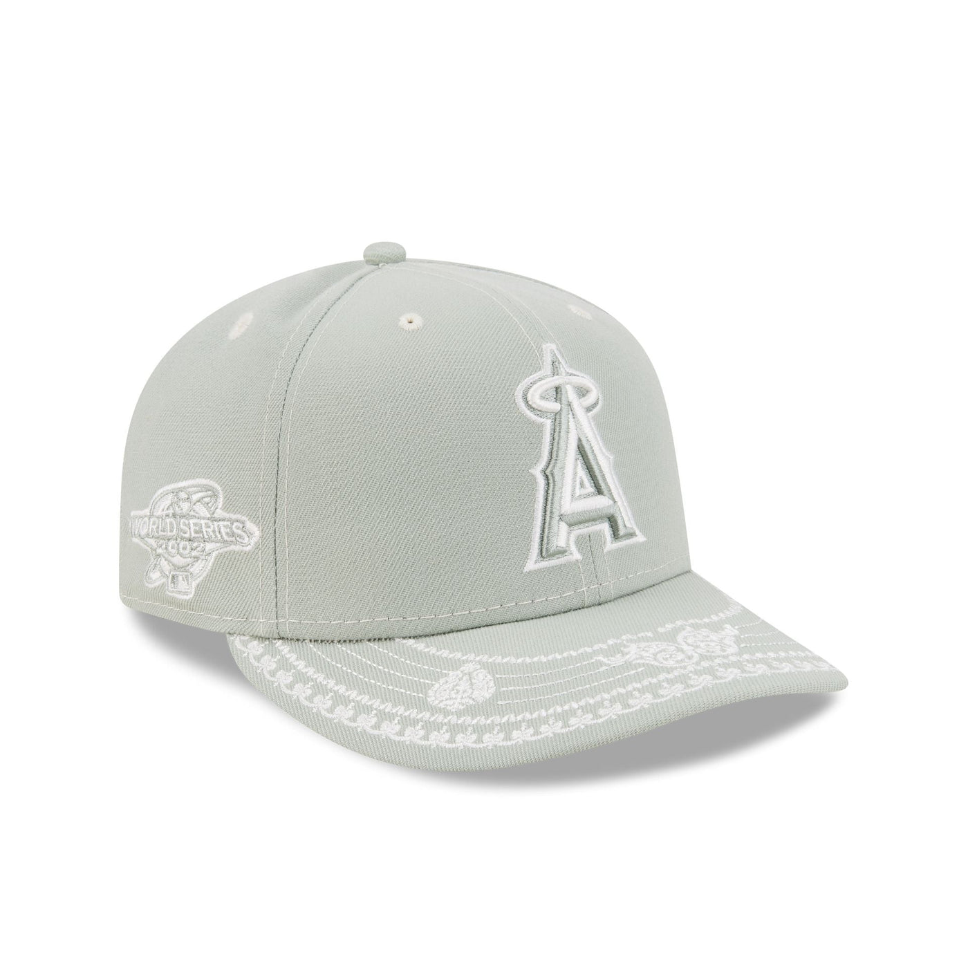 Los Angeles Angels Everest Green Stitched 59FIFTY Fitted Hat
