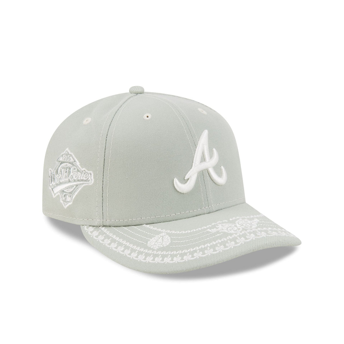 Atlanta Braves Everest Green Stitched 59FIFTY Fitted Hat