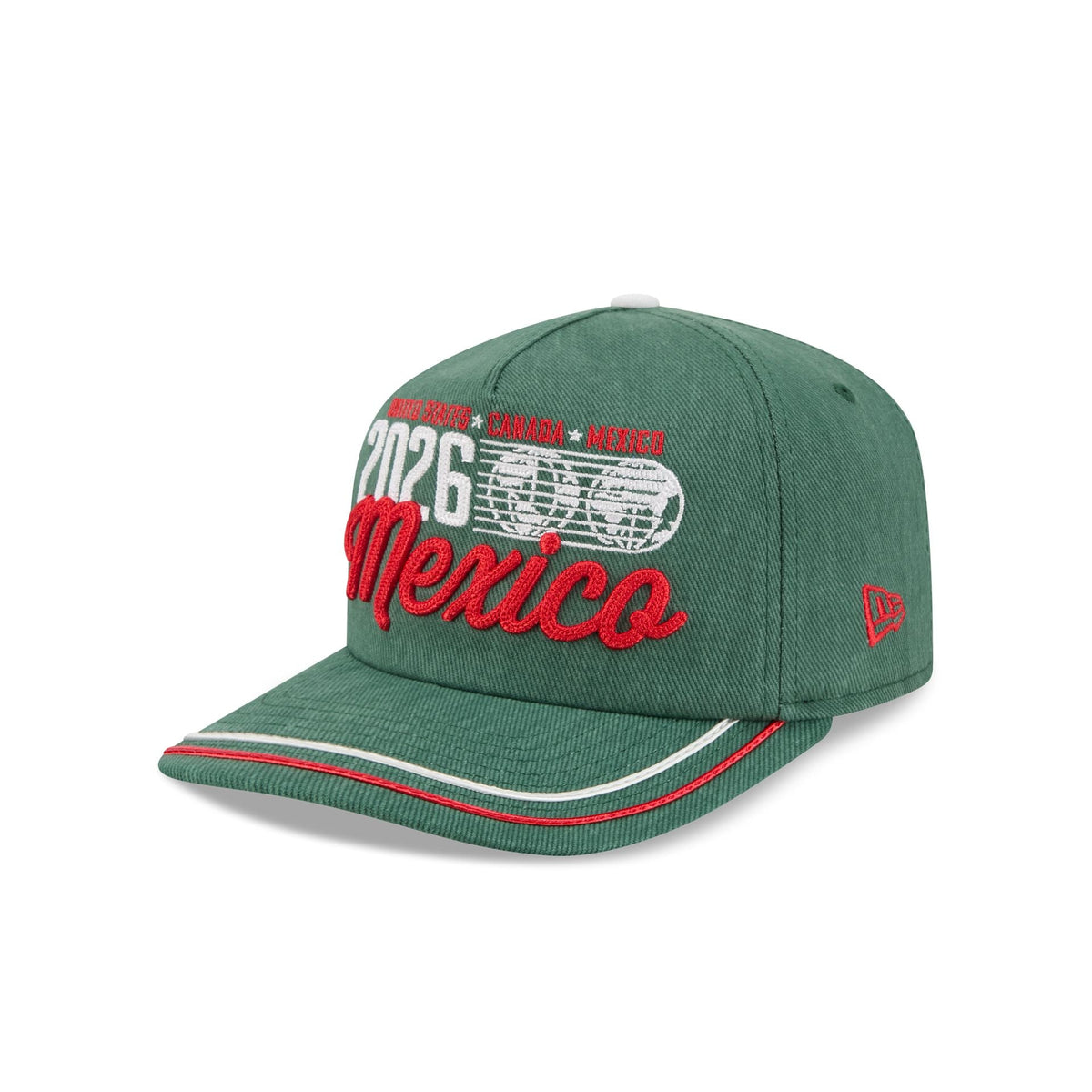New Era Cap 2026 Mexico Soccer Textured Wordmark 19TWENTY Adjustable Hat