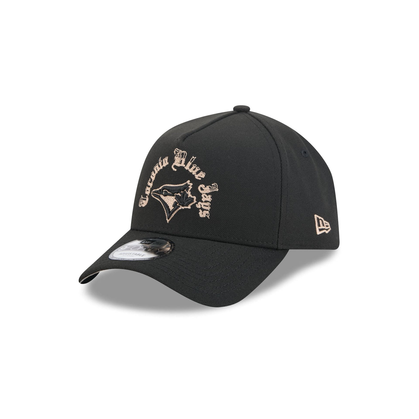 Toronto Blue Jays Gothic Lettering 9FORTY A-Frame Snapback Hat