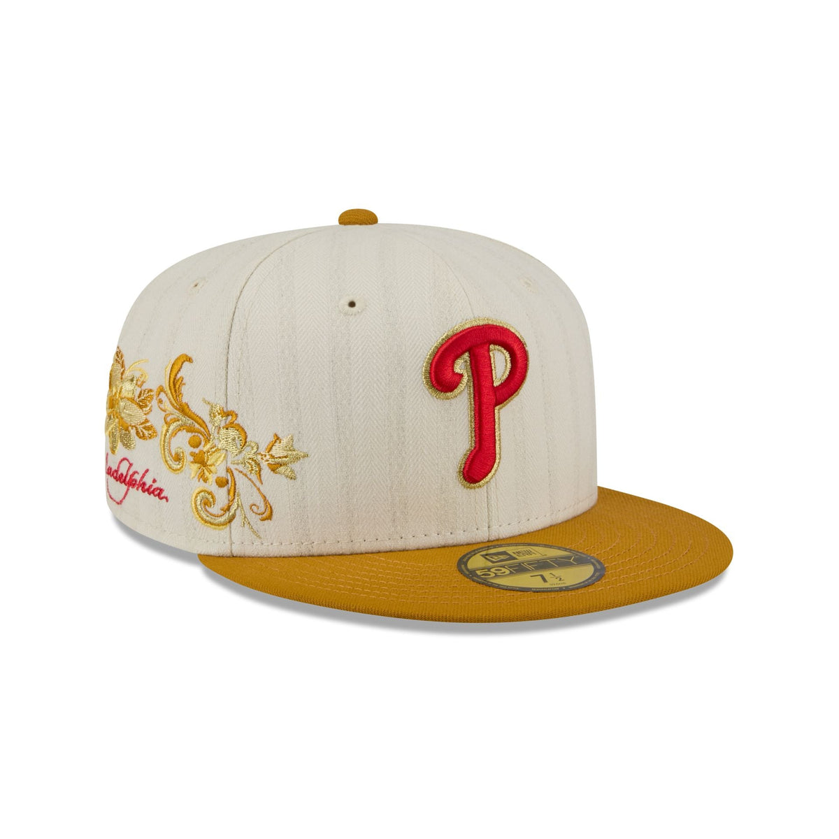 Philadelphia Phillies Chrome Herringbone 59FIFTY Fitted Hat