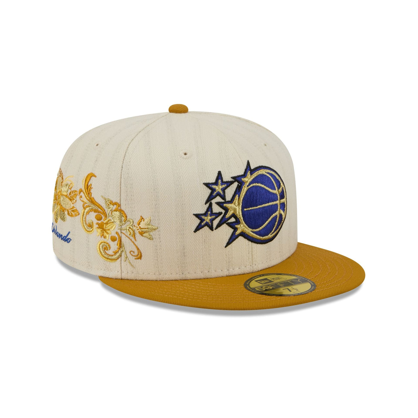Orlando Magic Chrome Herringbone 59FIFTY Fitted Hat