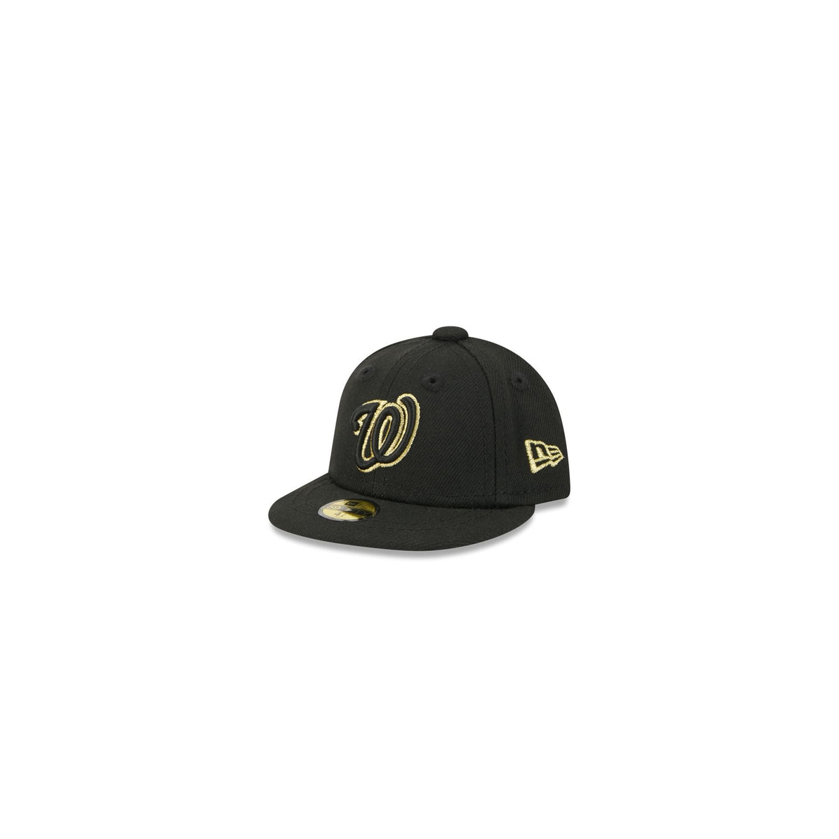 Washington Nationals Gold Logo Mini 59FIFTY Fitted Hat