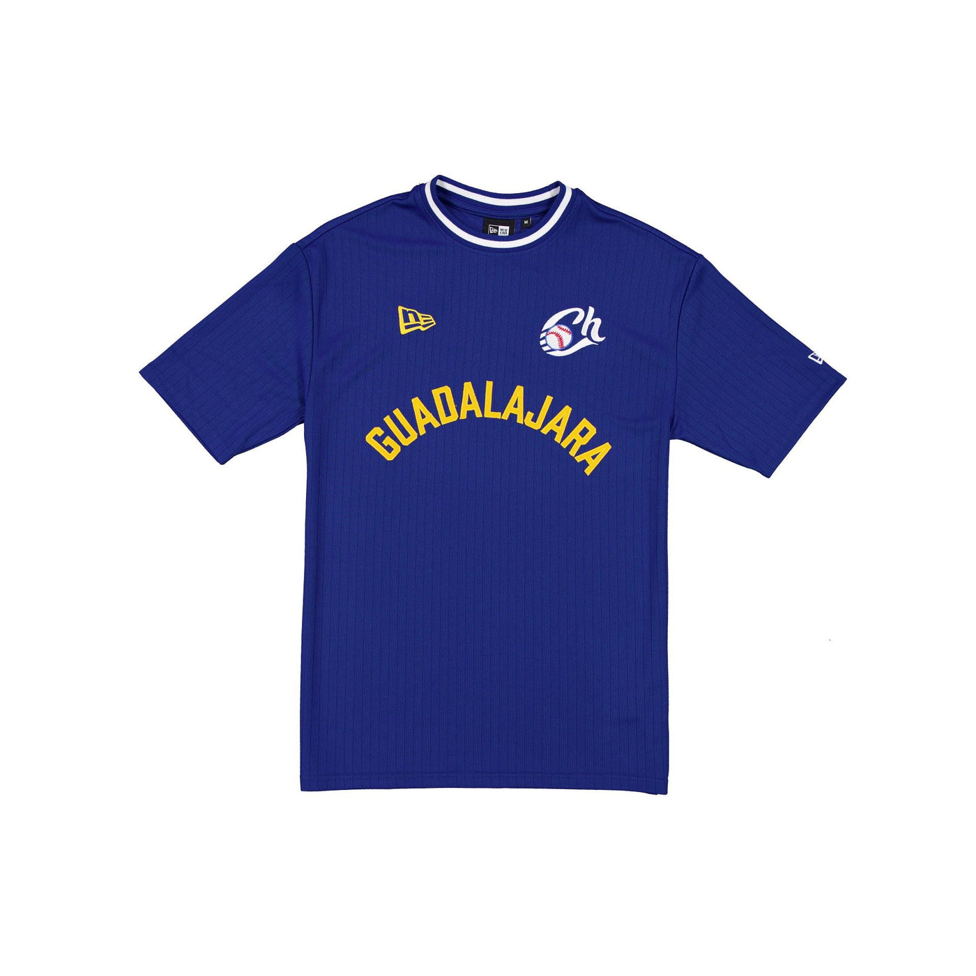 Charros de Jalisco Premium Majestic Blue Ribbed T-Shirt