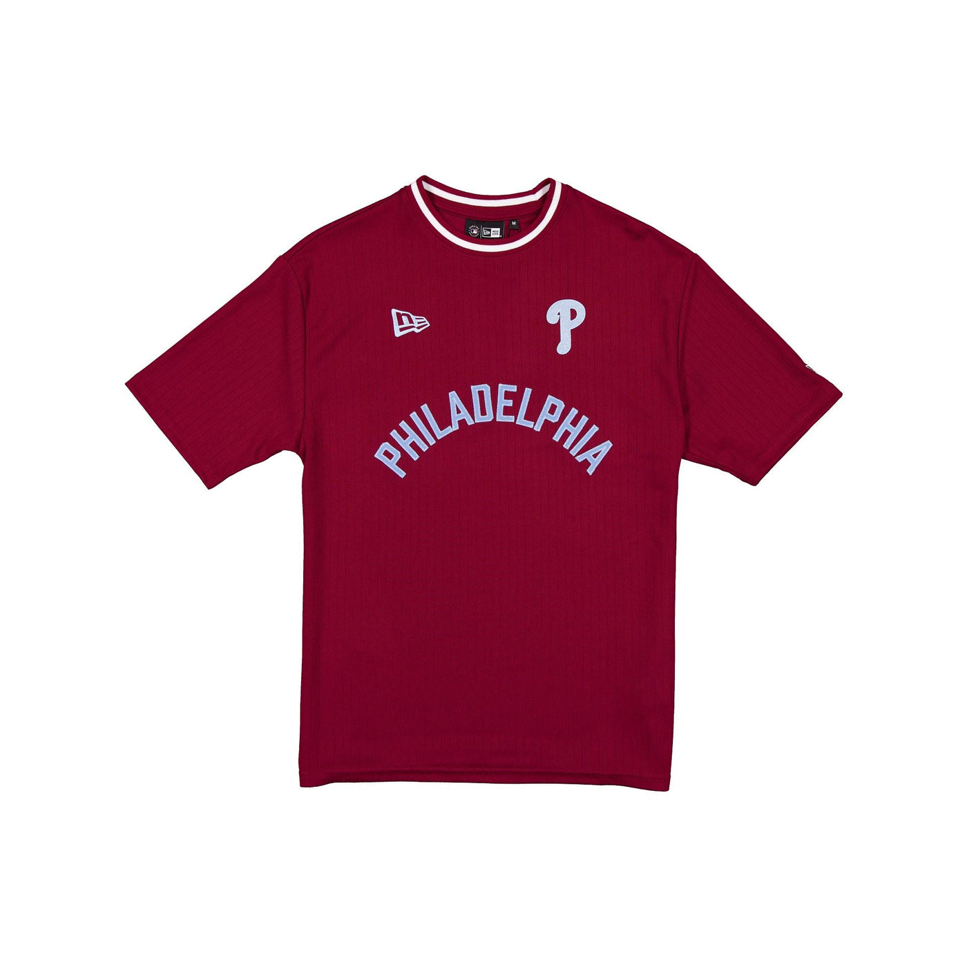 Philadelphia Phillies Premium Cardinal Ribbed T-Shirt