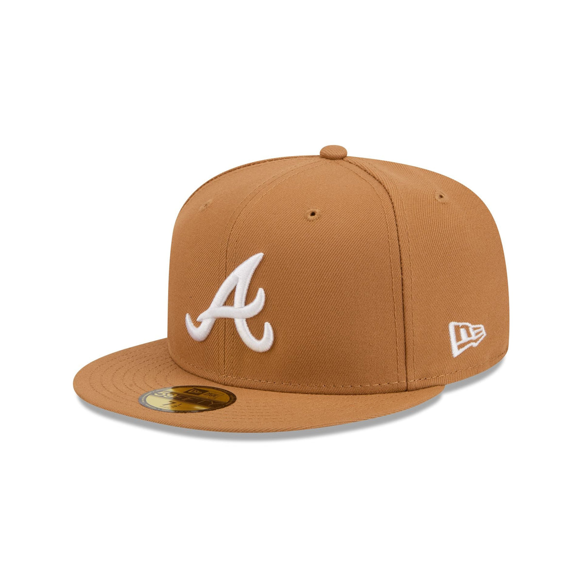 Atlanta Braves Bronze Basic 59FIFTY Fitted Hat