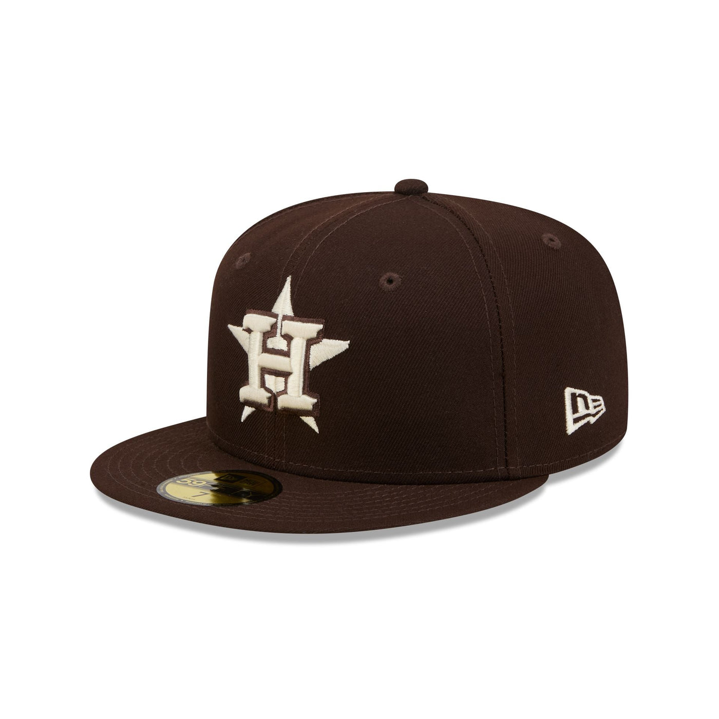 Houston Astros Brown Basic 59FIFTY Fitted Hat
