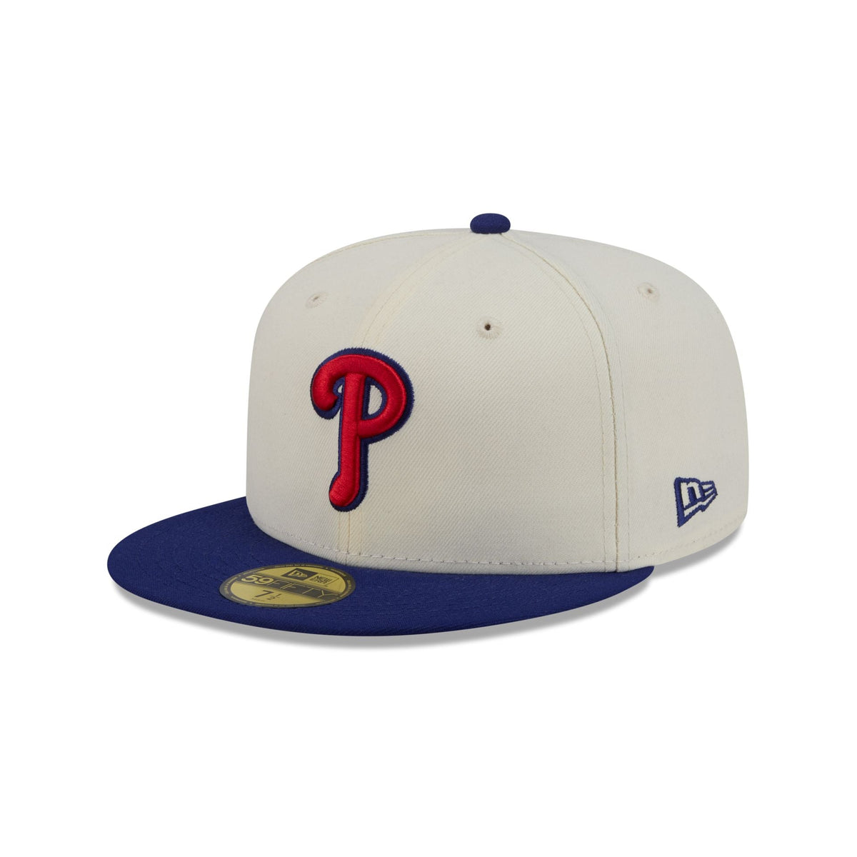 Philadelphia Phillies Chrome White Basic 59FIFTY Fitted Hat