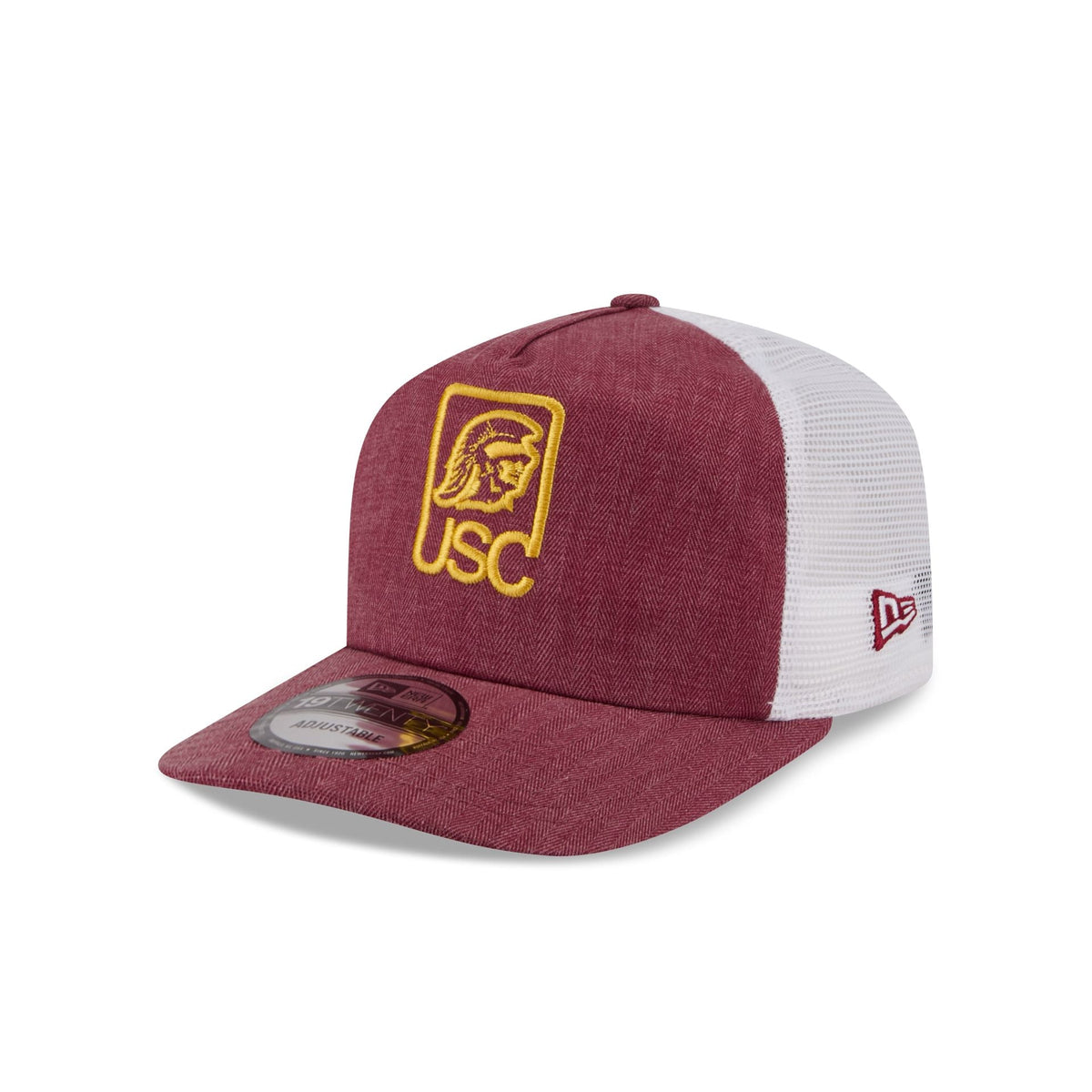 USC Trojans Herringbone Team Colors 19TWENTY Trucker Hat
