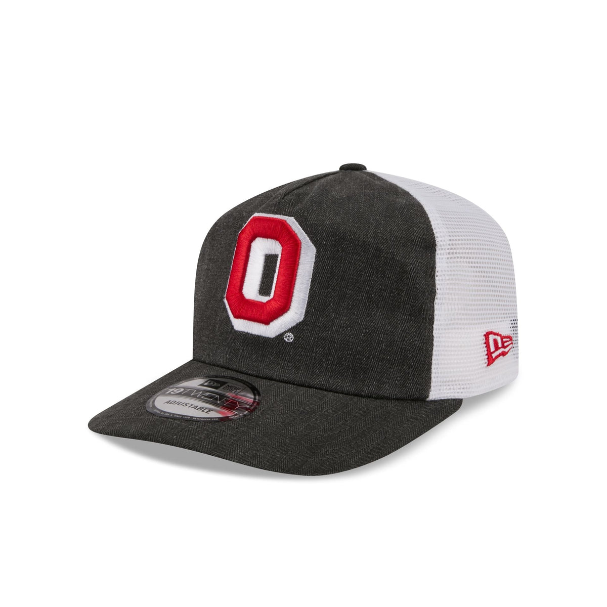 Ohio State Buckeyes Herringbone Team Colors 19TWENTY Trucker Hat
