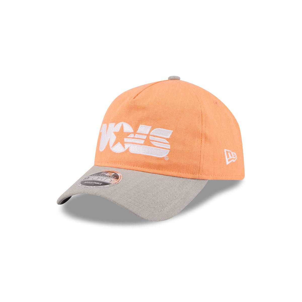 Tennessee Volunteers Herringbone Team Colors 9FORTY A-Frame Adjustable Hat