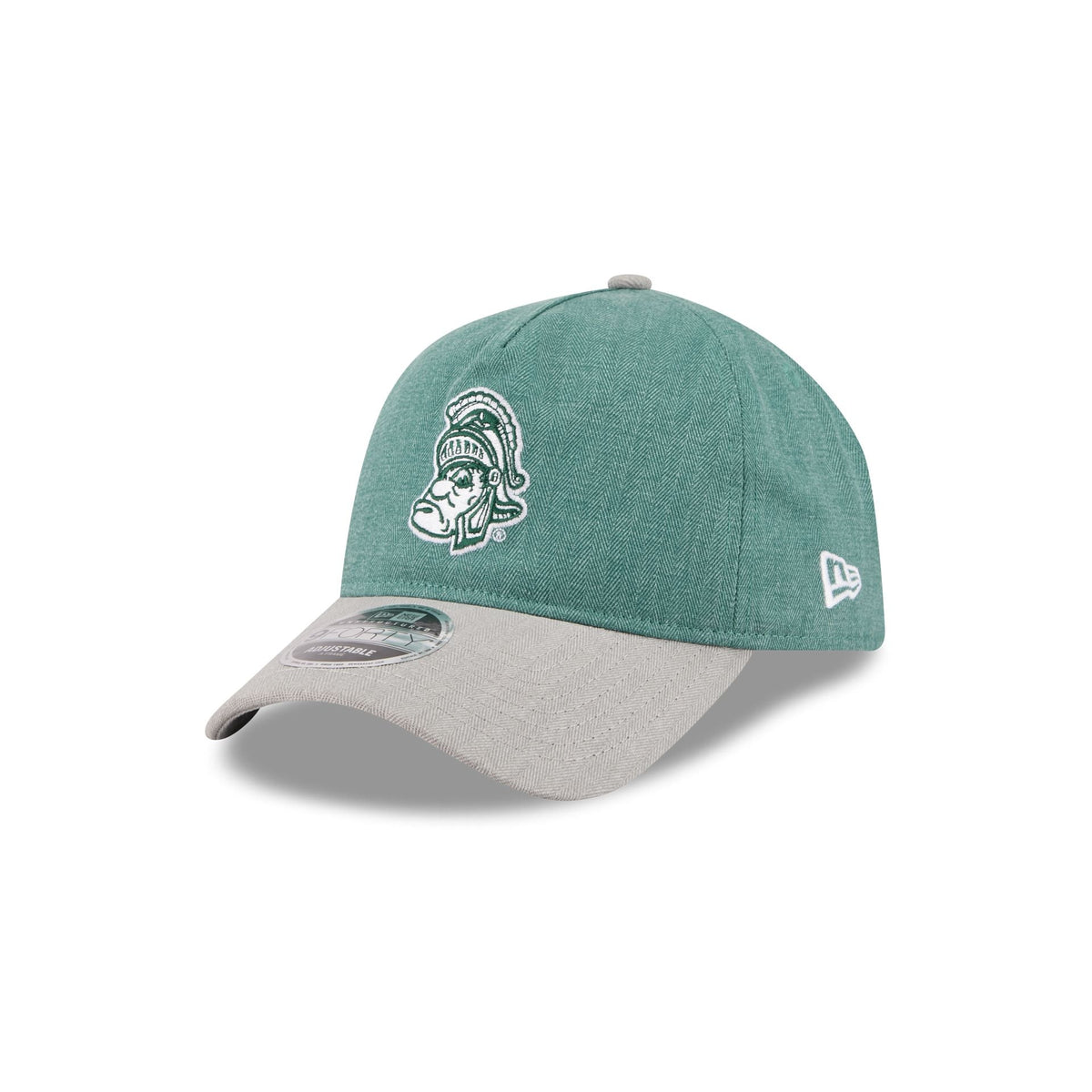 Michigan State Spartans Herringbone Team Colors 9FORTY A-Frame Adjustable Hat