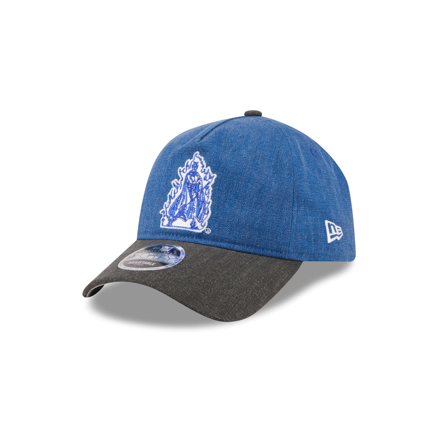 Duke Blue Devils Herringbone Team Colors 9FORTY A-Frame Adjustable Hat
