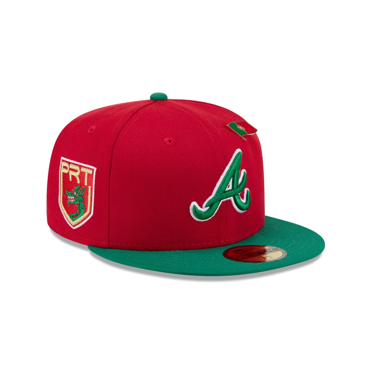 Atlanta Braves Country Flag 59FIFTY Fitted Hat