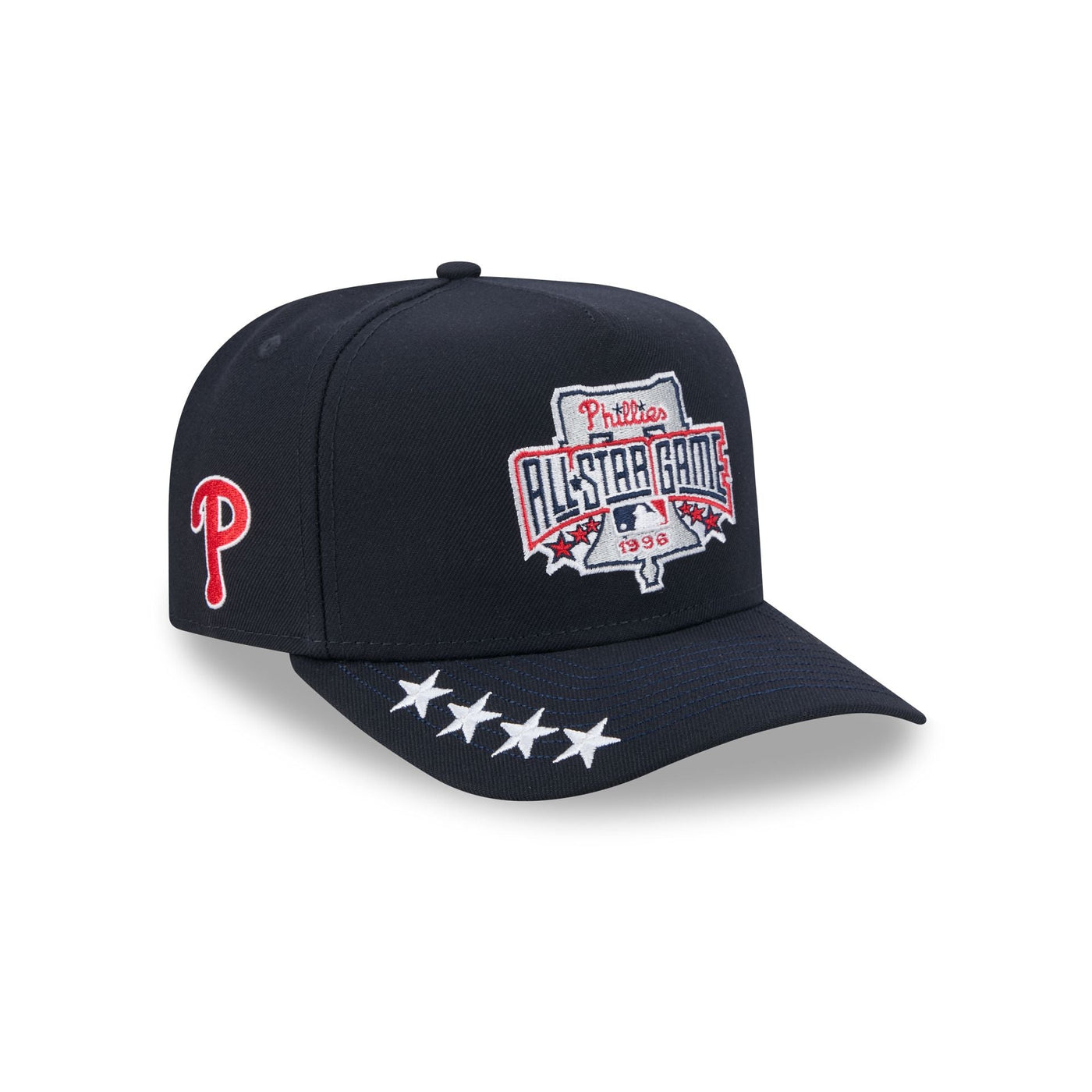 Philadelphia Phillies 1996 All-Star Game Navy 59FIFTY A-Frame Fitted Hat