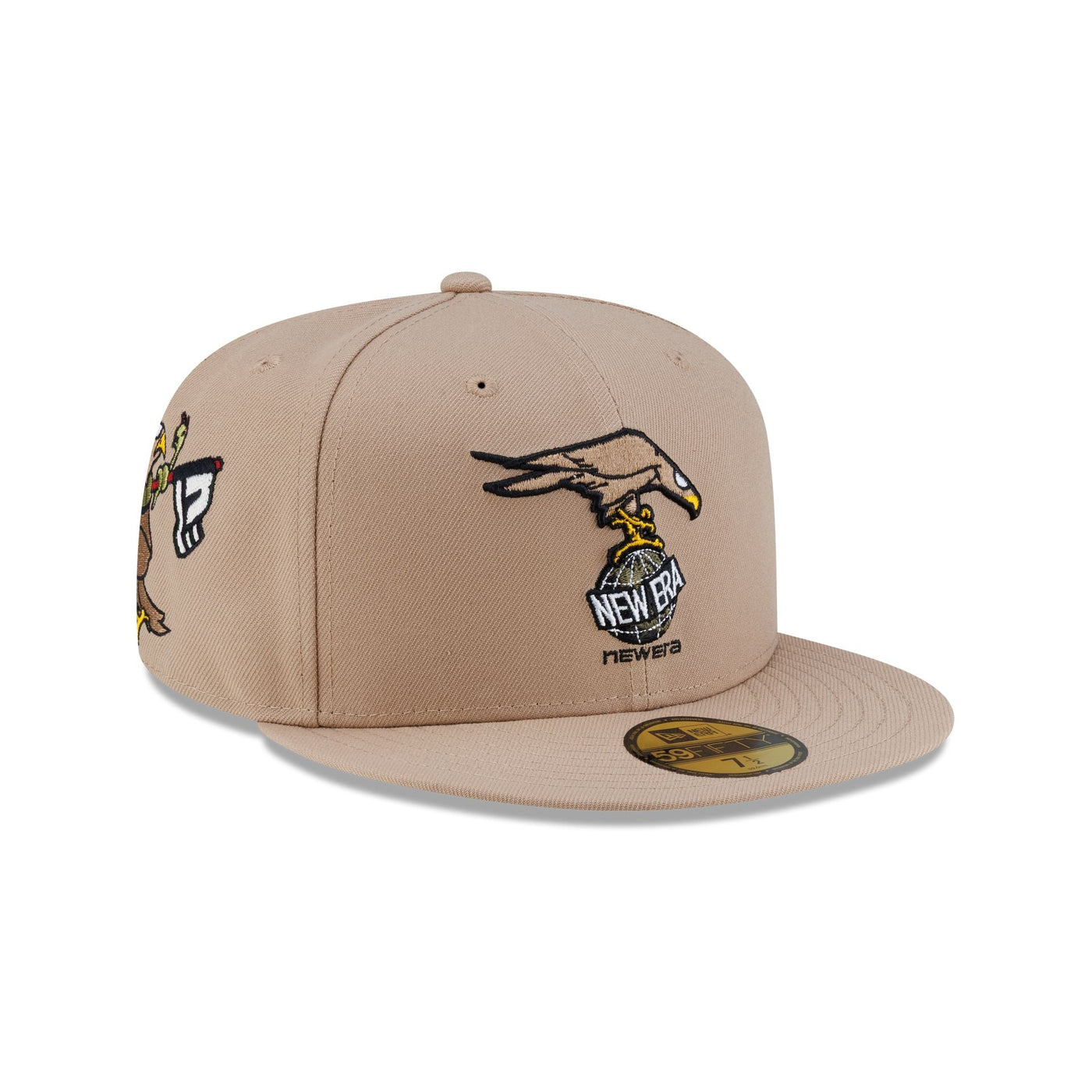 Rodrigo Roji x New Era Cap Soccer Khaki 59FIFTY Fitted Hat