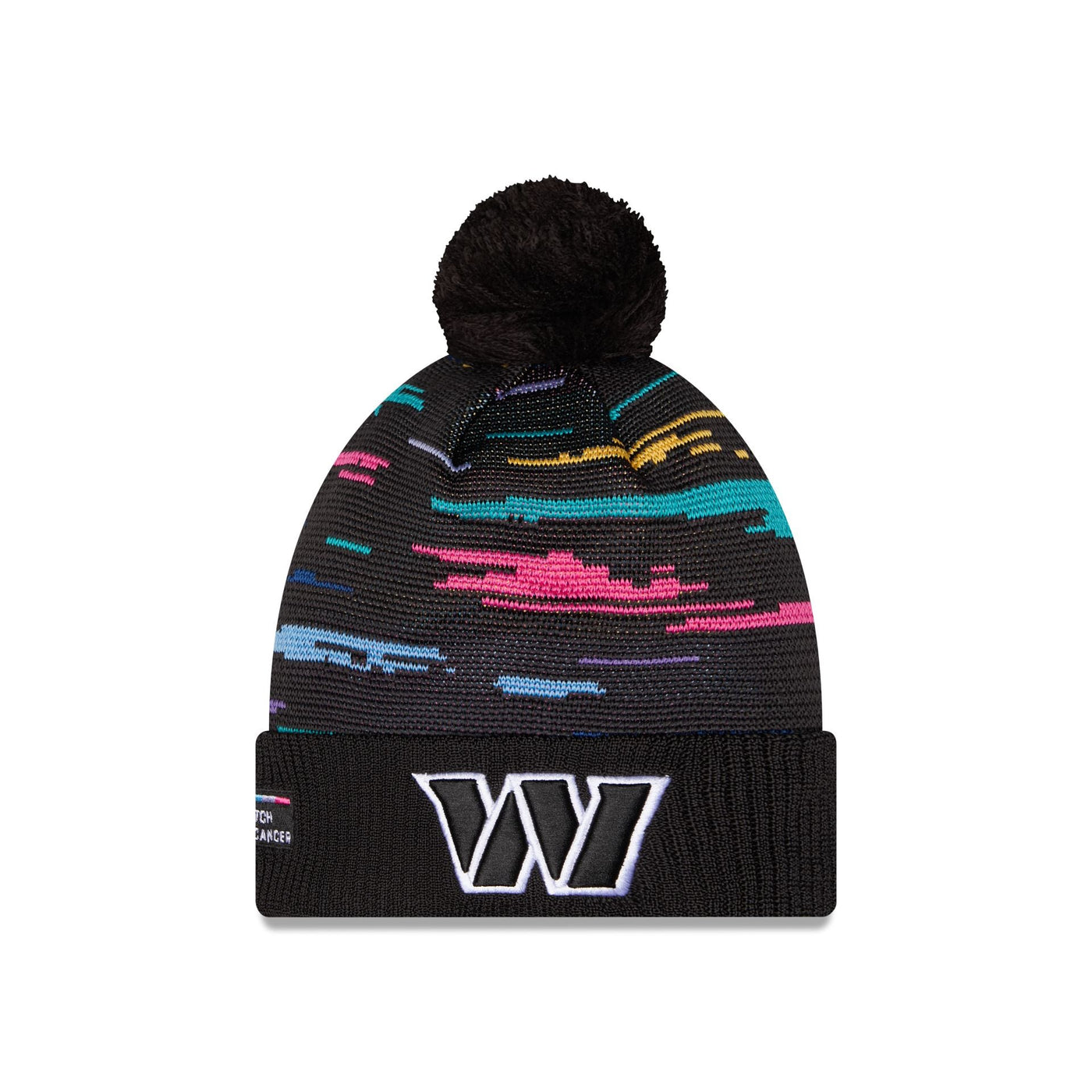 Washington Commanders 2026 Crucial Catch Pom Knit Hat