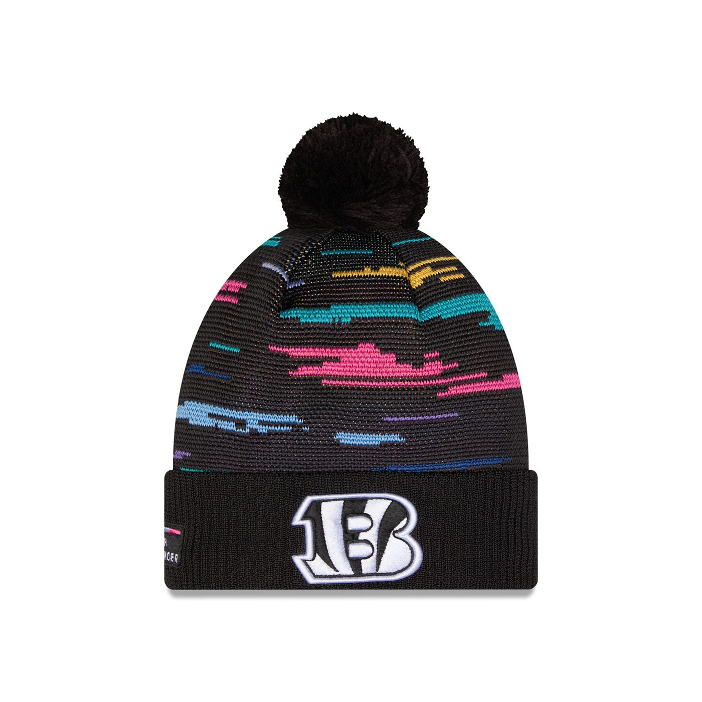 Cincinnati Bengals 2026 Crucial Catch Pom Knit Hat